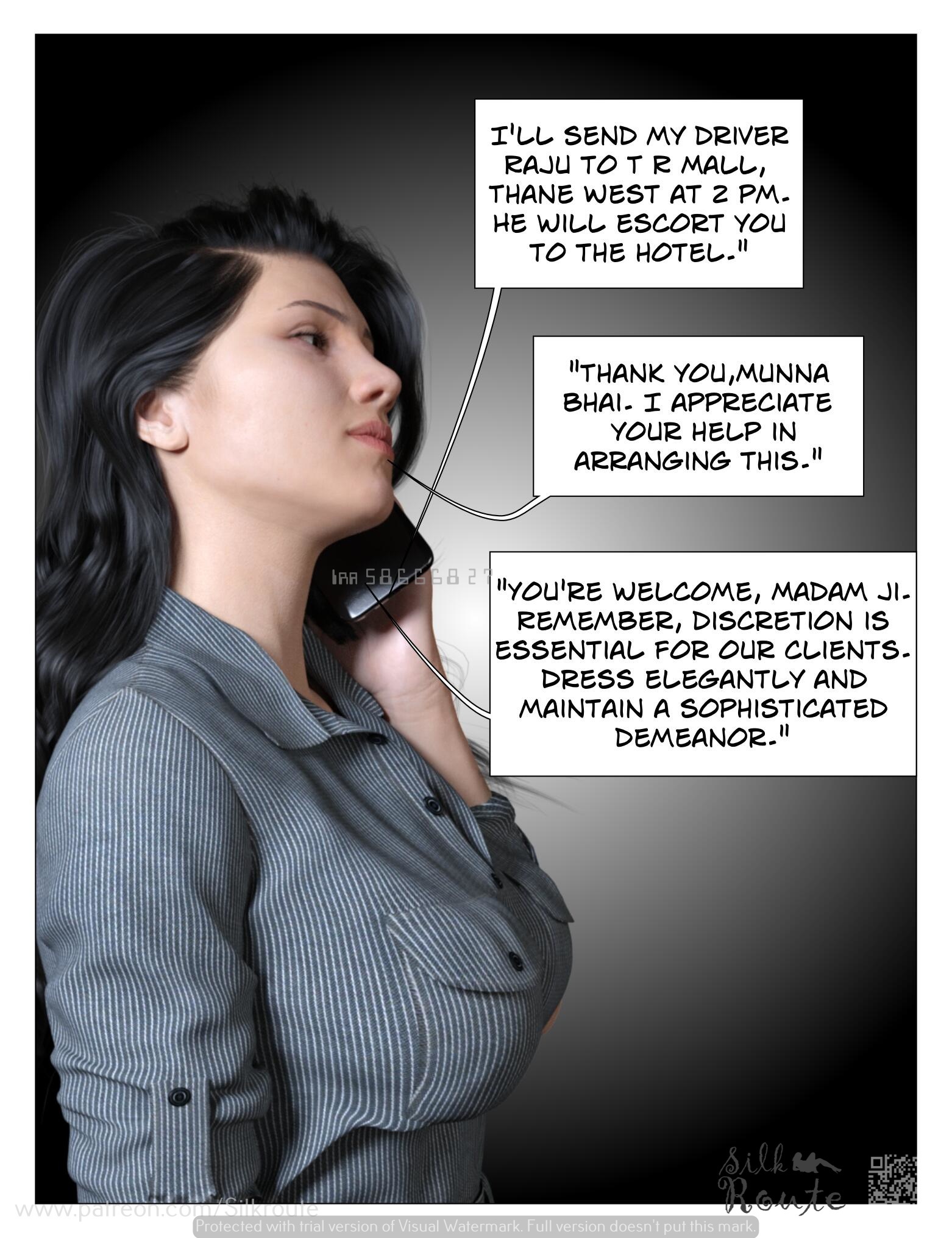 The Escort [Silk Route | Ira Raman] 1 . The Escort - Chapter 1 [Silk Route | Ira Raman] – page 12
