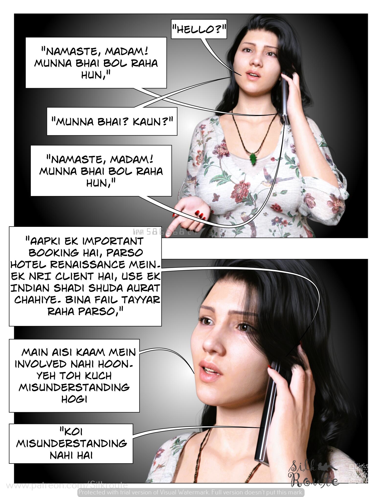 The Escort [Silk Route | Ira Raman] 1 . The Escort - Chapter 1 [Silk Route | Ira Raman] – page 3