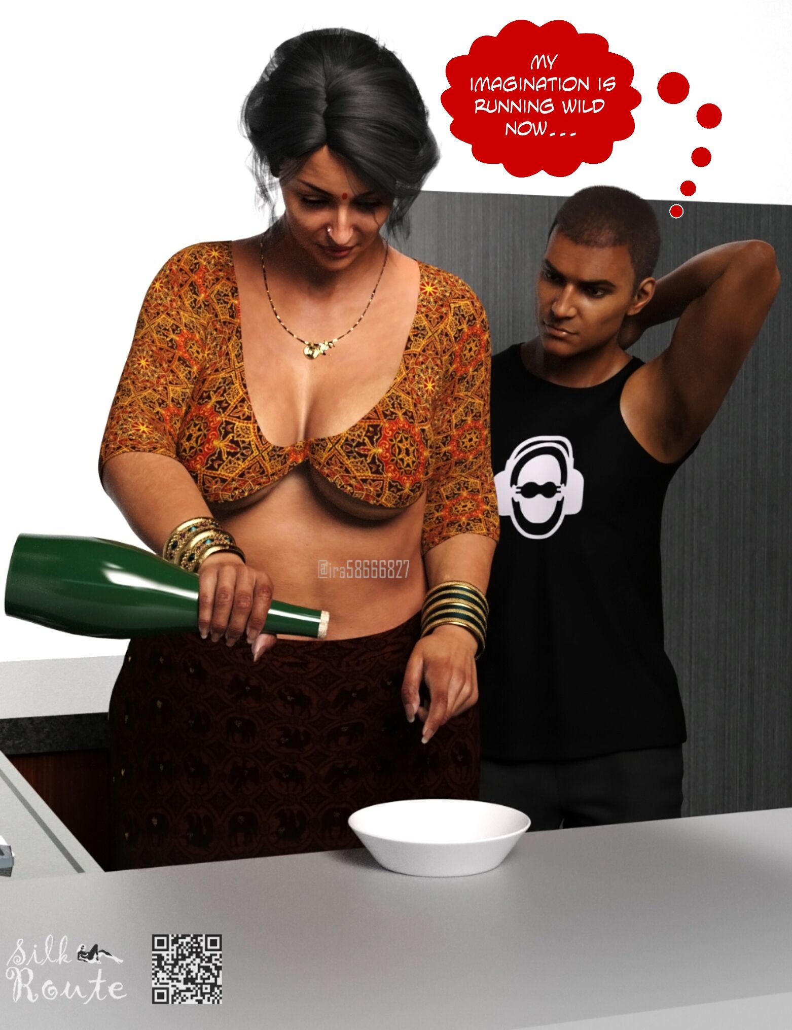 Silk Route – Mom &amp; Me [Silk Route | Ira Raman] 10.1 . Silk Route - Mom & Me - Chapter 10 - Part 1 [Ira Raman] – page 8