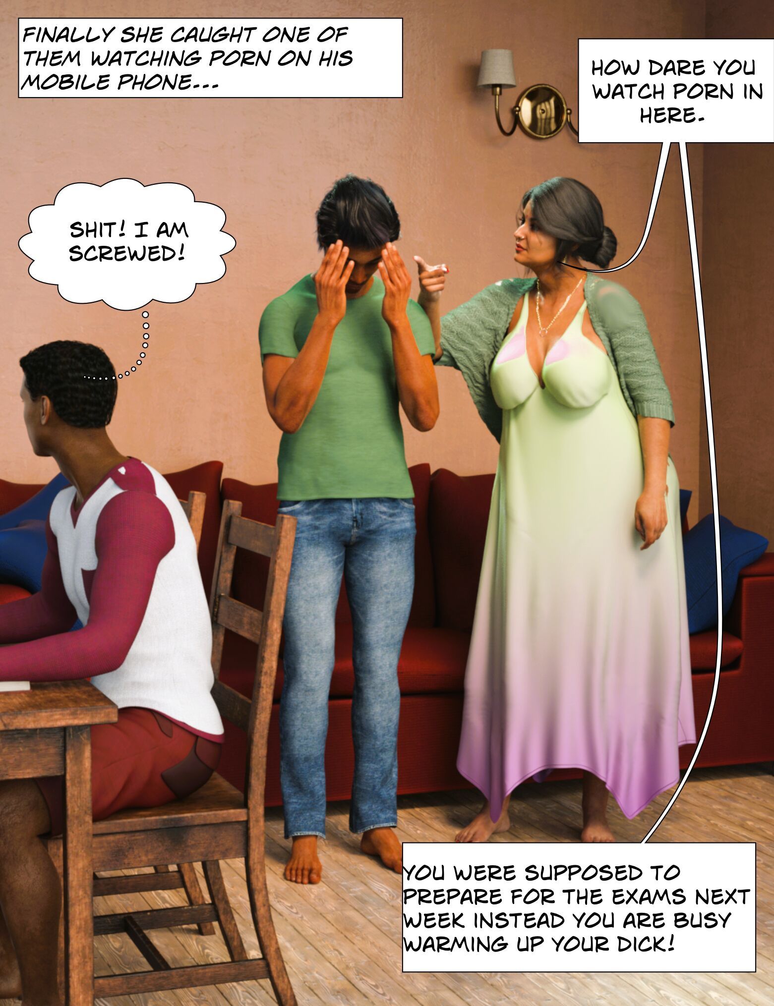 Silk Route – Mom &amp; Me [Silk Route | Ira Raman] 11.5 . Silk Route - Mom & Me - Double Trouble - Chapter 11.5 [Ira Raman] – page 19