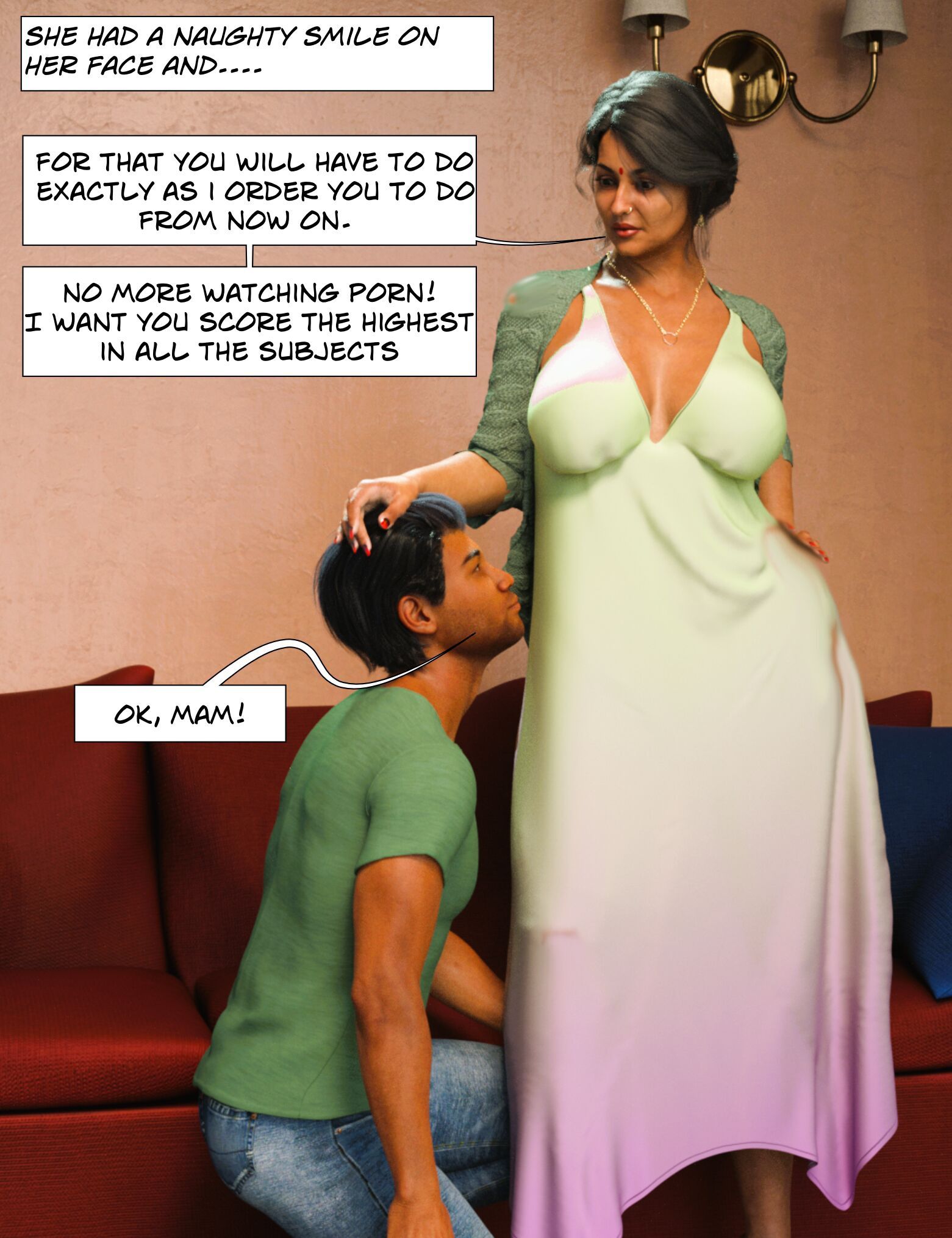 Silk Route – Mom &amp; Me [Silk Route | Ira Raman] 11.5 . Silk Route - Mom & Me - Double Trouble - Chapter 11.5 [Ira Raman] – page 22