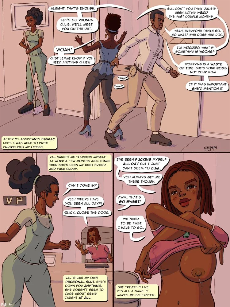 Julie’s Addiction [Kikipepe] 2 . Julie's Addiction - Chapter 2 [Kikipepe] – page 4