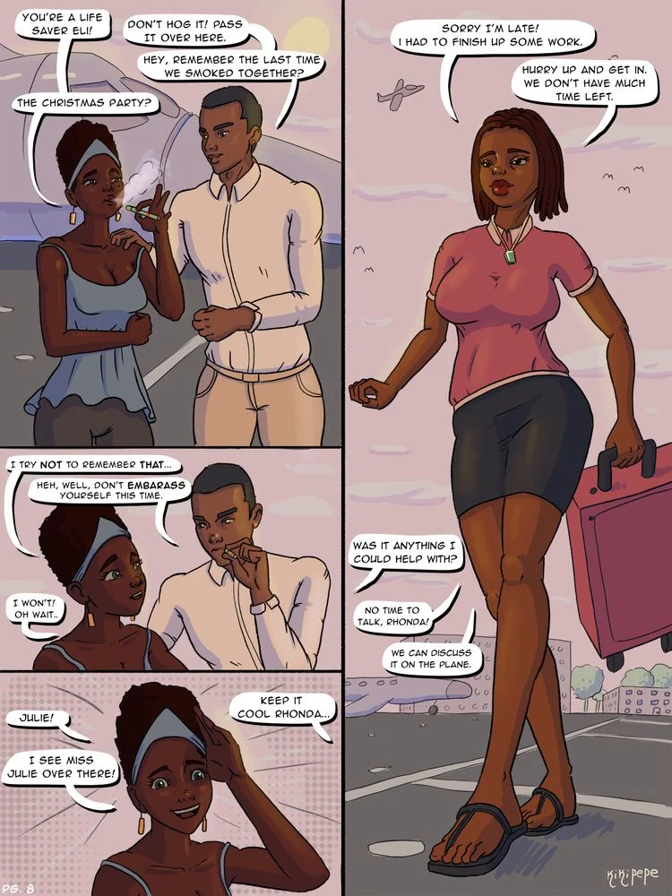Julie’s Addiction [Kikipepe] 2 . Julie's Addiction - Chapter 2 [Kikipepe] – page 8