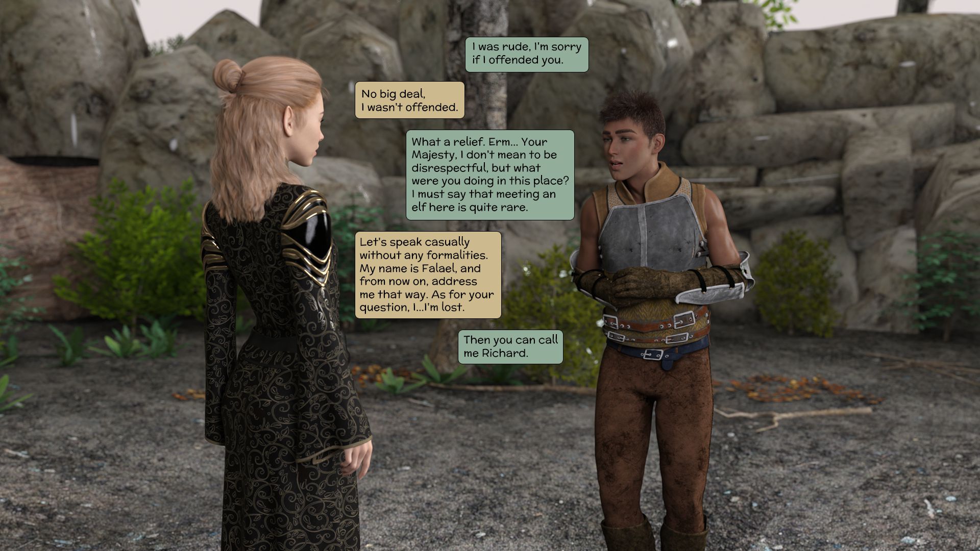 My Comrade Is An Elven Prince [Kizaru3D] 1 . My Comrade Is An Elven Prince - Chapter 1 [Kizaru3D] – page 10