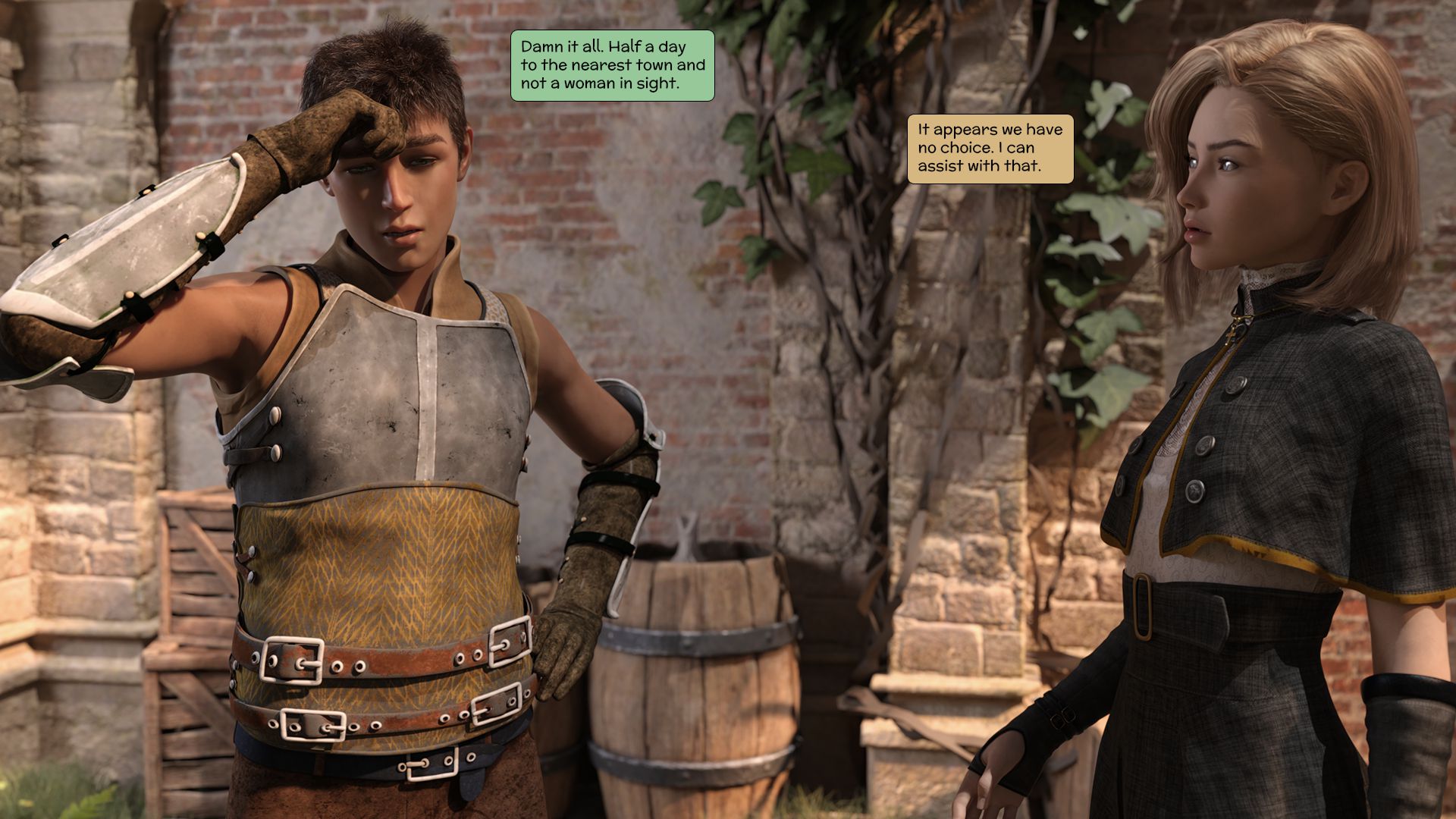 My Comrade Is An Elven Prince [Kizaru3D] 1 . My Comrade Is An Elven Prince - Chapter 1 [Kizaru3D] – page 105
