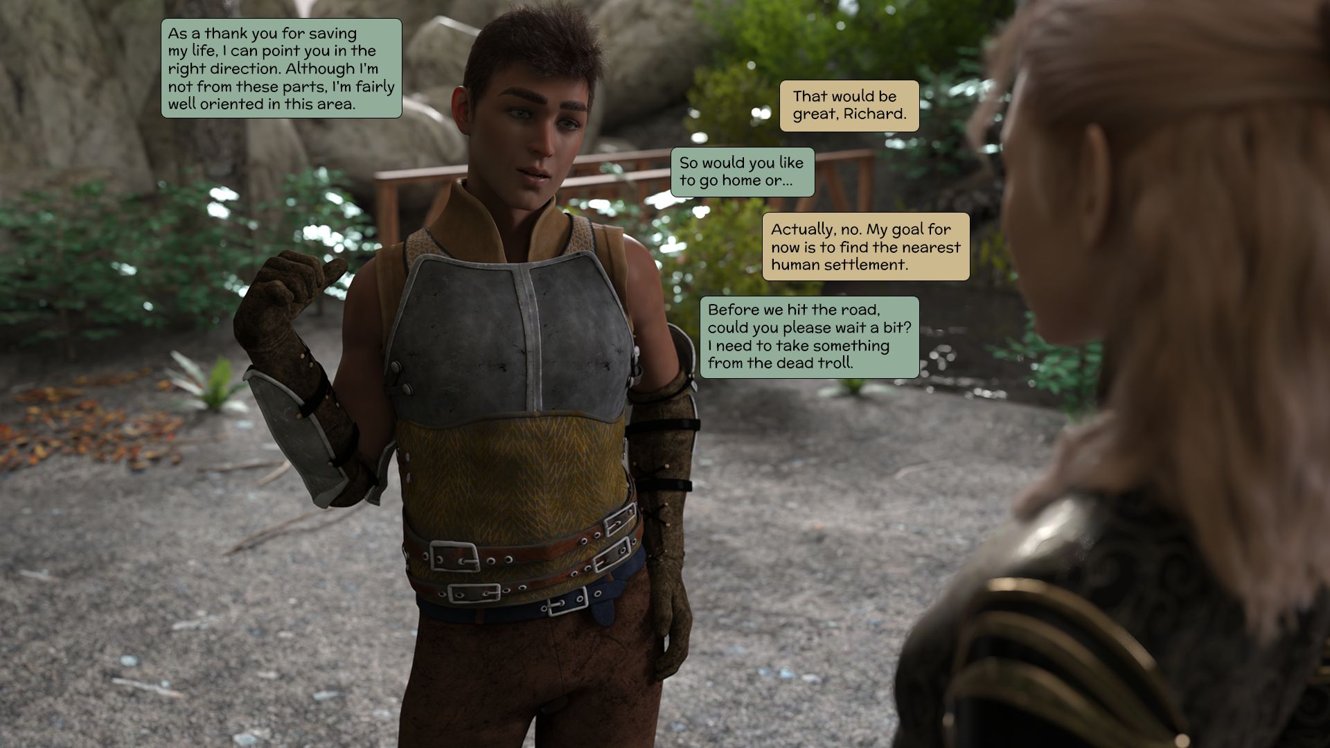 My Comrade Is An Elven Prince [Kizaru3D] 1 . My Comrade Is An Elven Prince - Chapter 1 [Kizaru3D] – page 11