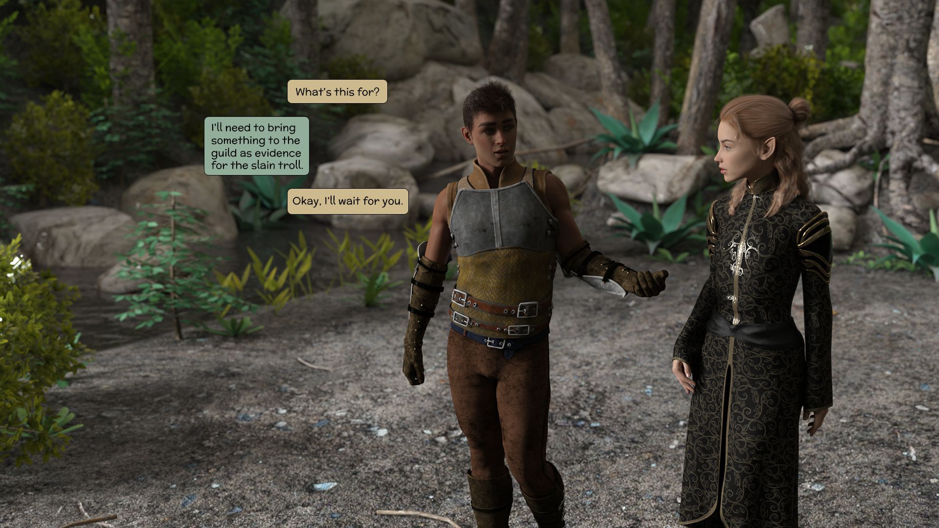 My Comrade Is An Elven Prince [Kizaru3D] 1 . My Comrade Is An Elven Prince - Chapter 1 [Kizaru3D] – page 12