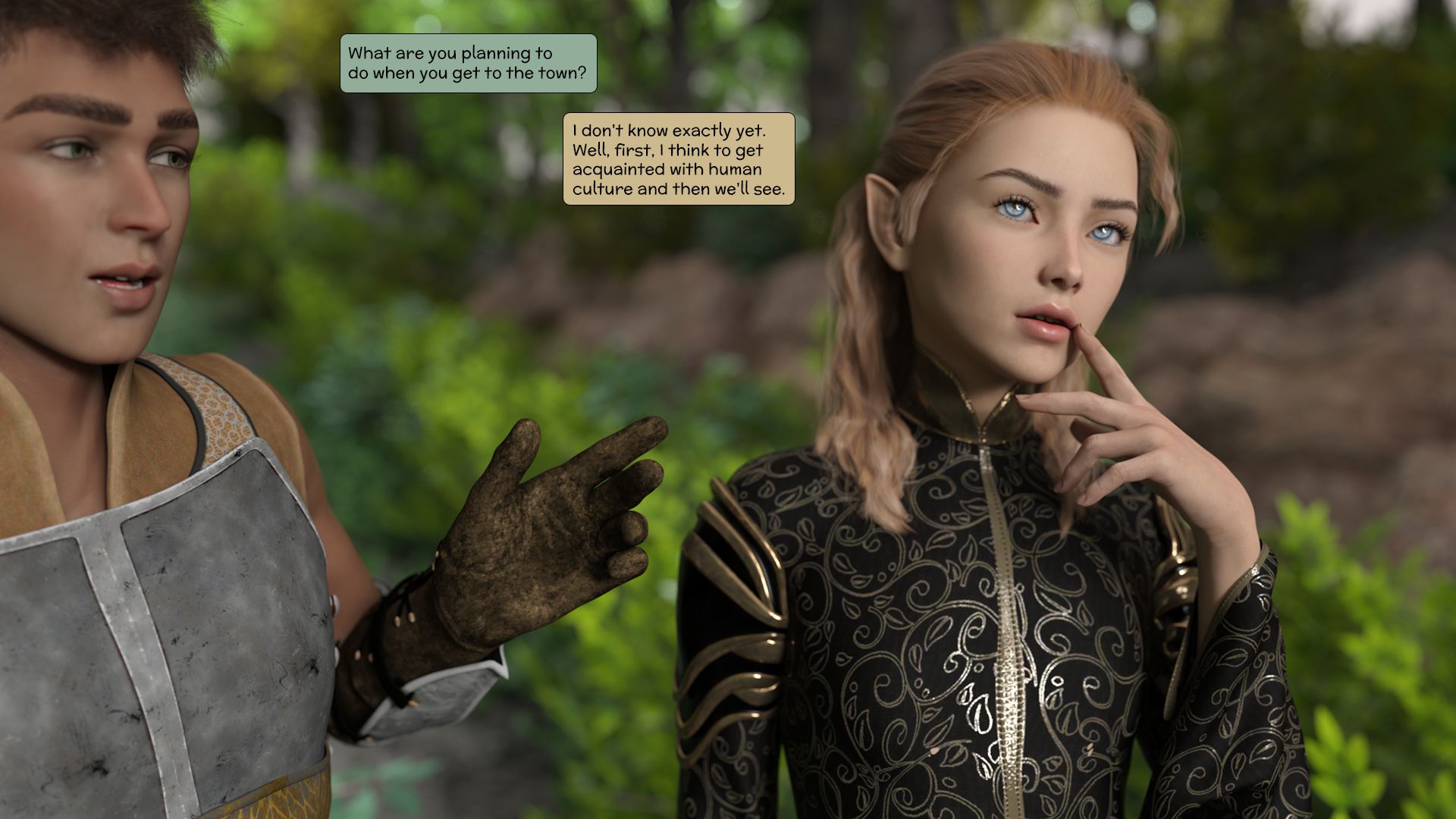 My Comrade Is An Elven Prince [Kizaru3D] 1 . My Comrade Is An Elven Prince - Chapter 1 [Kizaru3D] – page 15