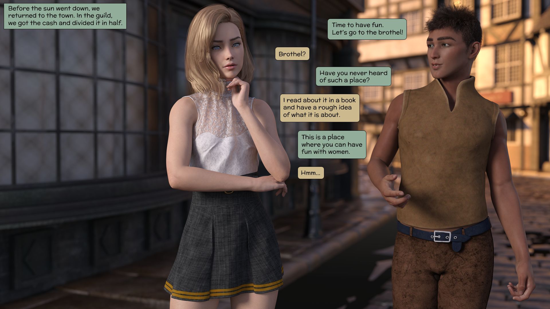My Comrade Is An Elven Prince [Kizaru3D] 1 . My Comrade Is An Elven Prince - Chapter 1 [Kizaru3D] – page 38