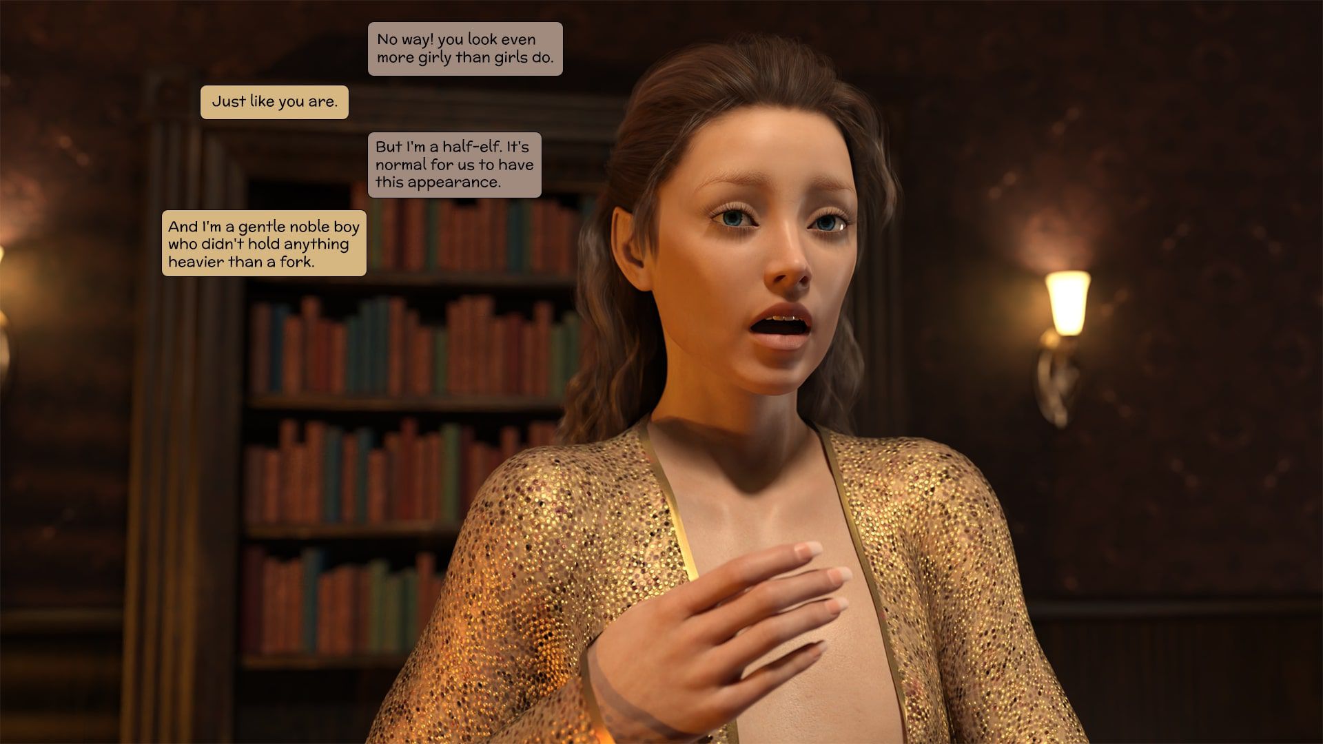 My Comrade Is An Elven Prince [Kizaru3D] 1 . My Comrade Is An Elven Prince - Chapter 1 [Kizaru3D] – page 60