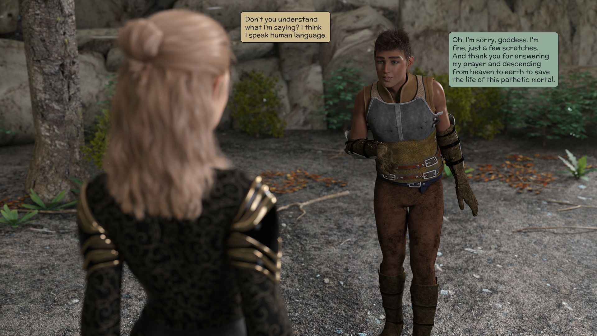 My Comrade Is An Elven Prince [Kizaru3D] 1 . My Comrade Is An Elven Prince - Chapter 1 [Kizaru3D] – page 7