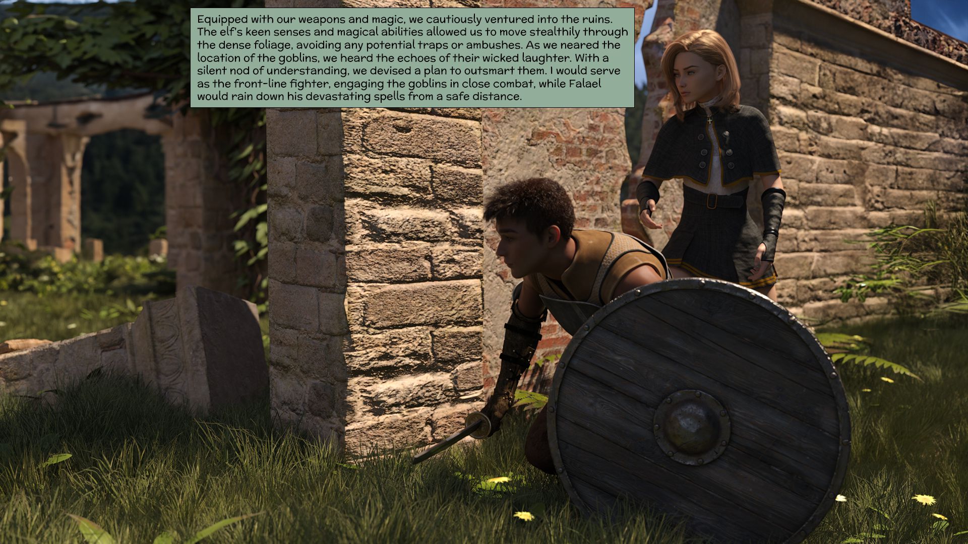 My Comrade Is An Elven Prince [Kizaru3D] 1 . My Comrade Is An Elven Prince - Chapter 1 [Kizaru3D] – page 92