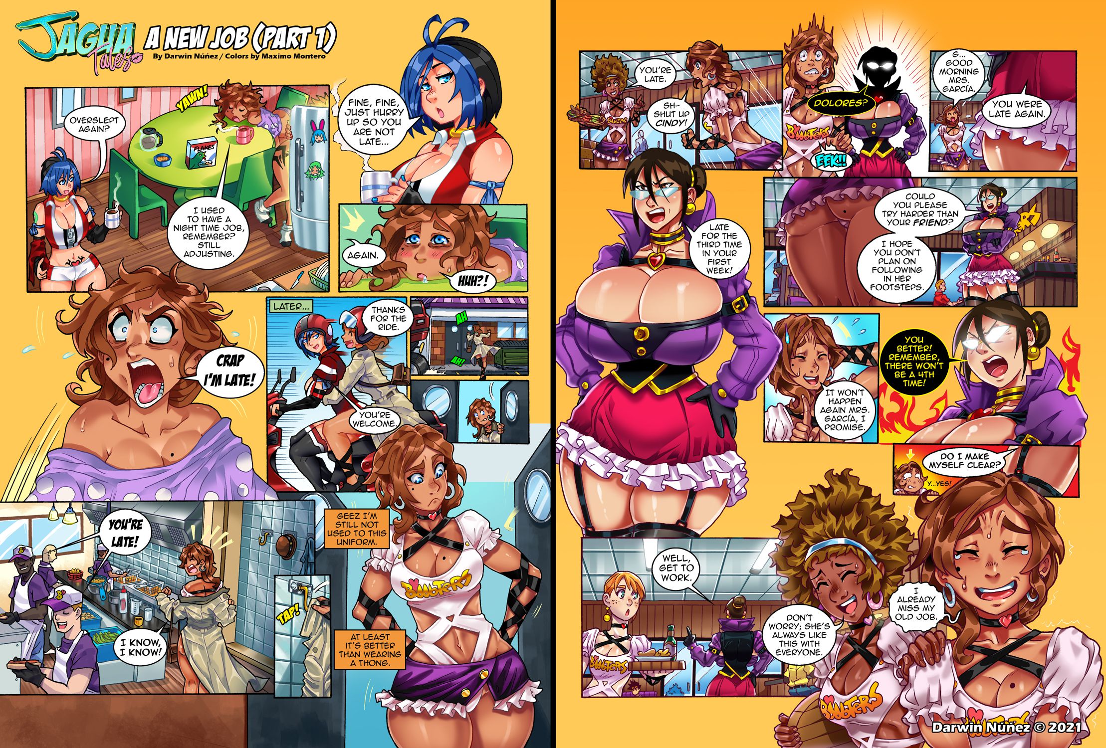 J’M&amp;M Beach n’ Bitches [DarkerEve] 3 . J'M&M Beach n' Bitches - Chapter 3 [DarkerEve] – page 3
