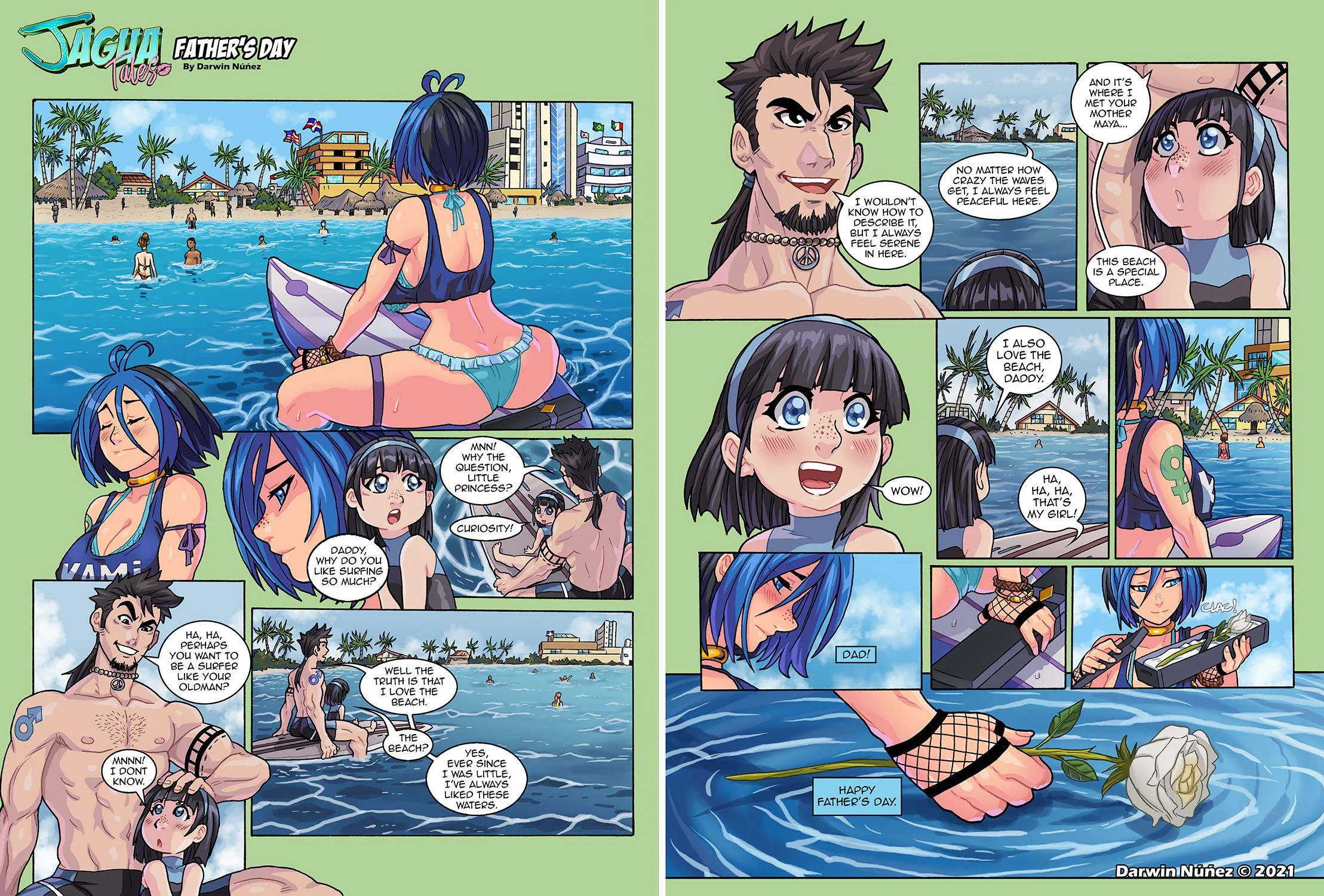 J’M&amp;M Beach n’ Bitches [DarkerEve] 3 . J'M&M Beach n' Bitches - Chapter 3 [DarkerEve] – page 8