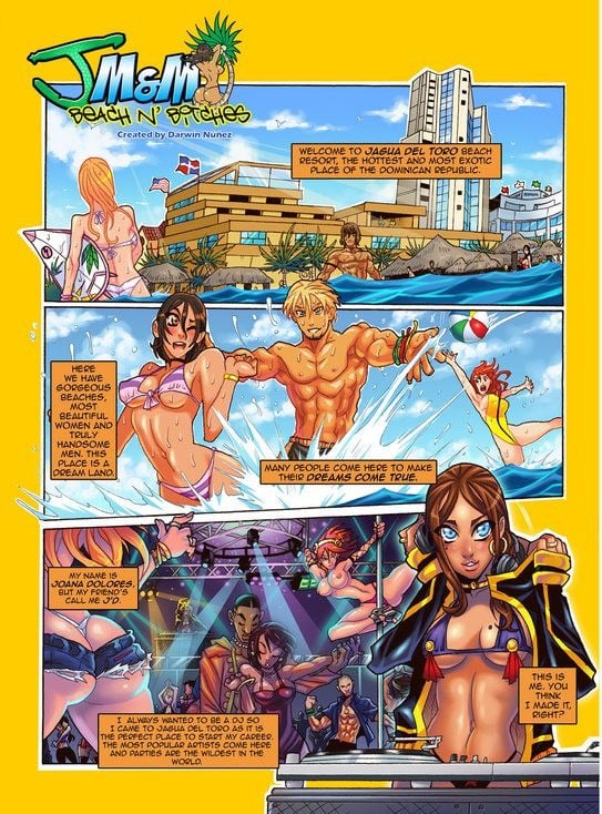 J’M&amp;M Beach n’ Bitches [DarkerEve] 1 . J'M&M Beach n' Bitches - Chapter 1 [DarkerEve] – page 1