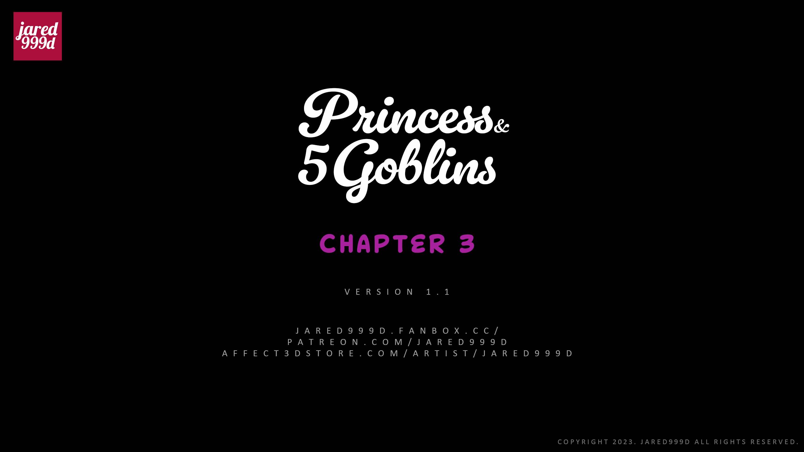 Princess And 5 Goblins [Jared999D] 3.2 . Princess And 5 Goblins - Textless - Chapter 3 [Jared999D] – page 1