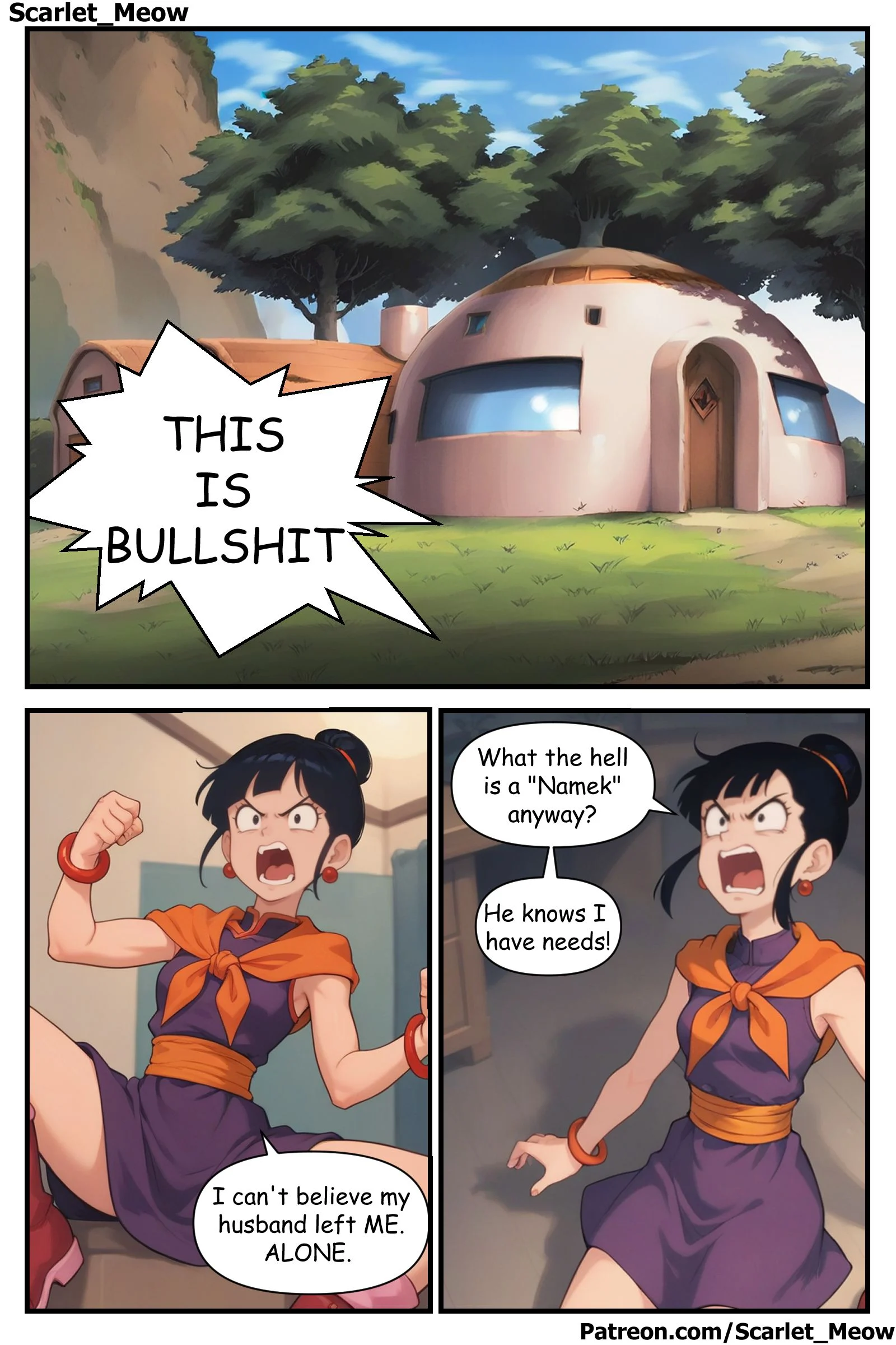 Goku’s Absence (Dragon Ball) [Scarlet Meow] 1 . Goku's Absence - Chapter 1 (Dragon Ball) [Scarlet Meow] – page 2