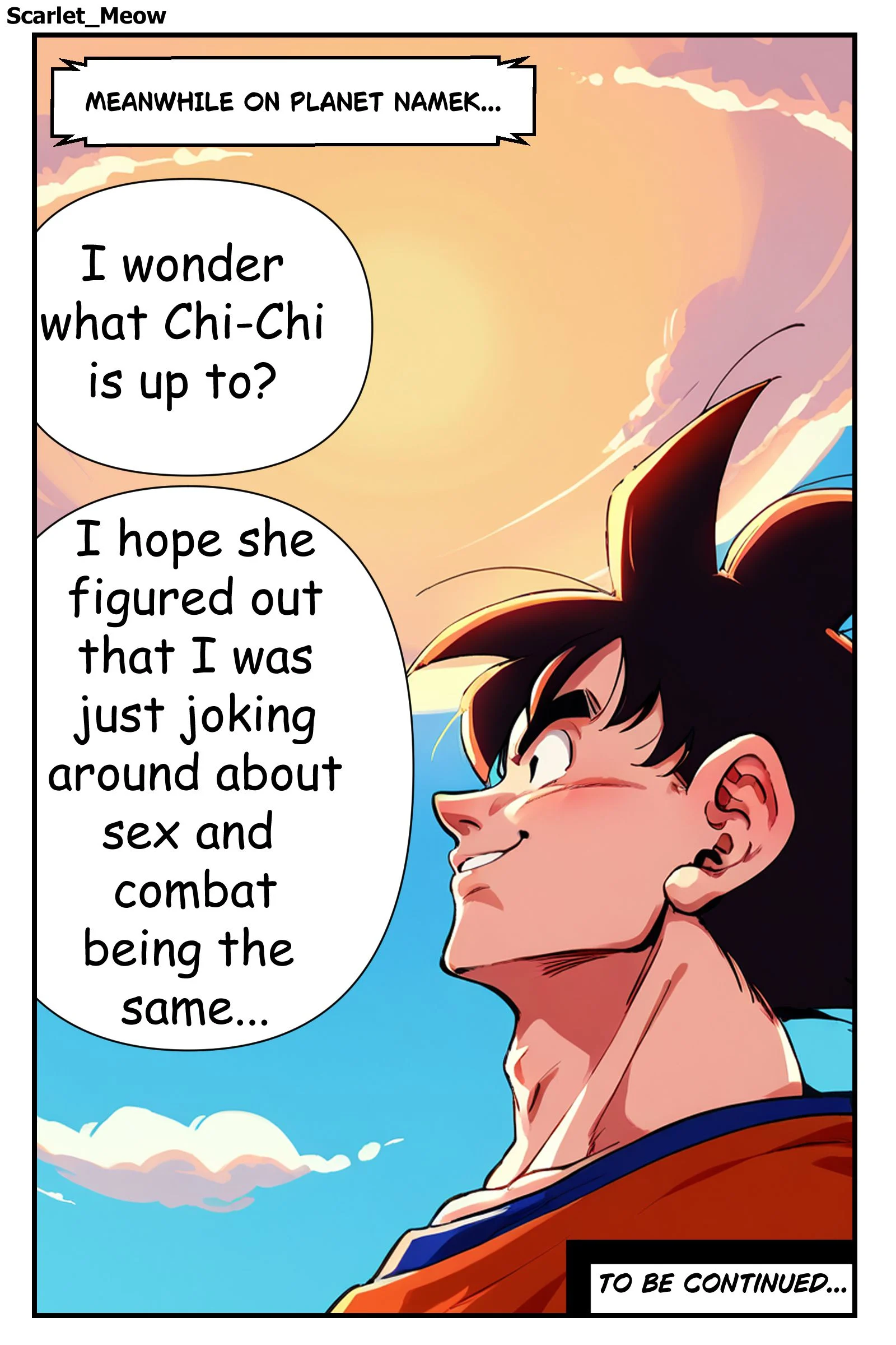 Goku’s Absence (Dragon Ball) [Scarlet Meow] 1 . Goku's Absence - Chapter 1 (Dragon Ball) [Scarlet Meow] – page 40