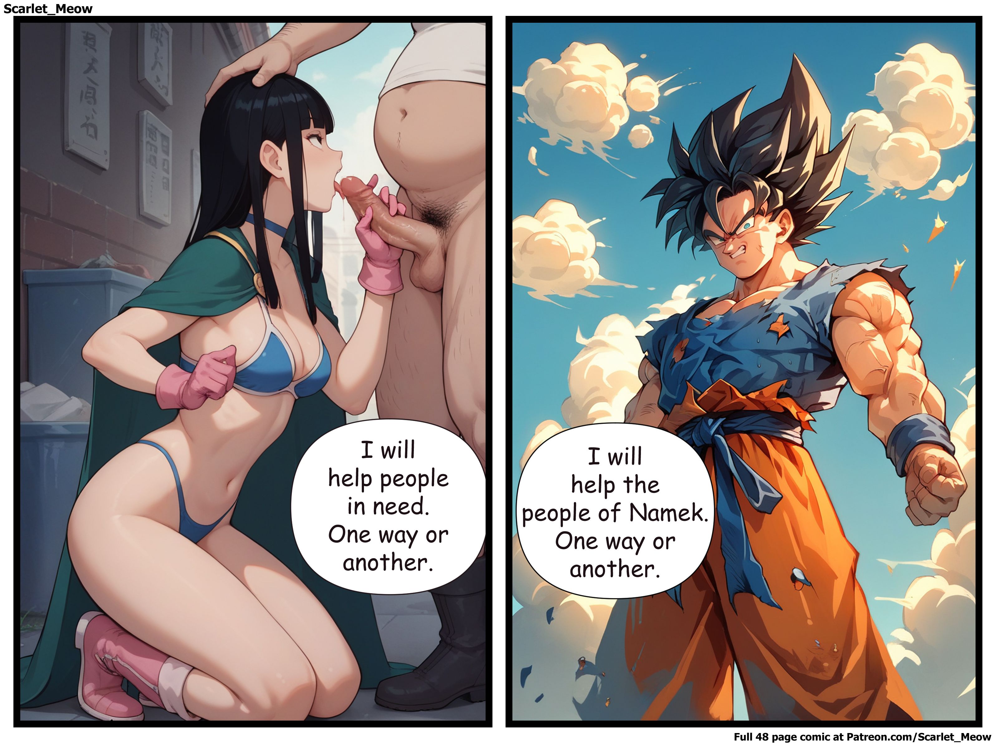 Goku’s Absence (Dragon Ball) [Scarlet Meow] 2 . Goku's Absence - Chapter 2 (Dragon Ball) [Scarlet Meow] – page 11