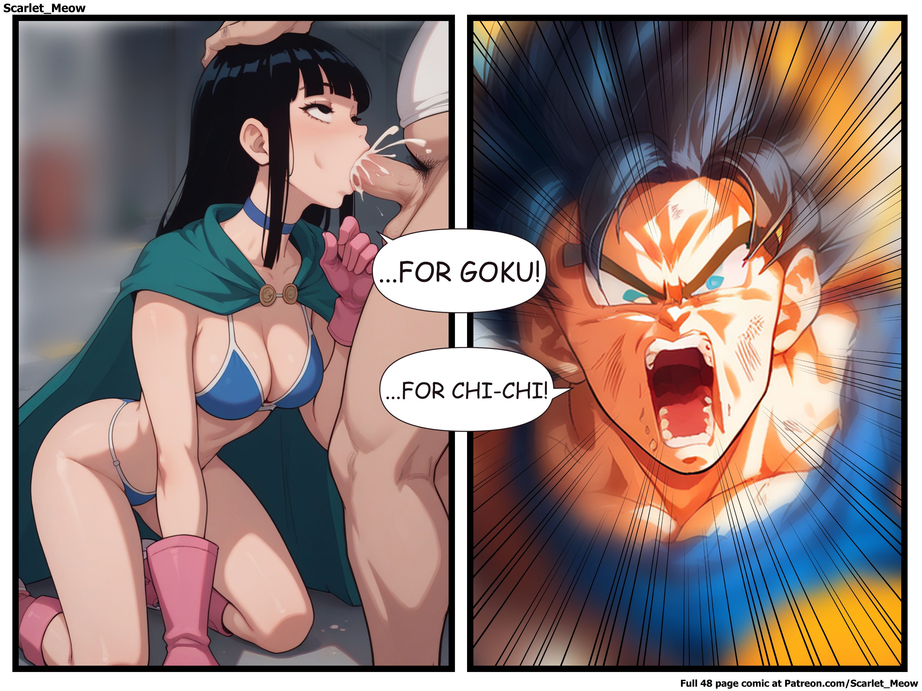 Goku’s Absence (Dragon Ball) [Scarlet Meow] 2 . Goku's Absence - Chapter 2 (Dragon Ball) [Scarlet Meow] – page 13
