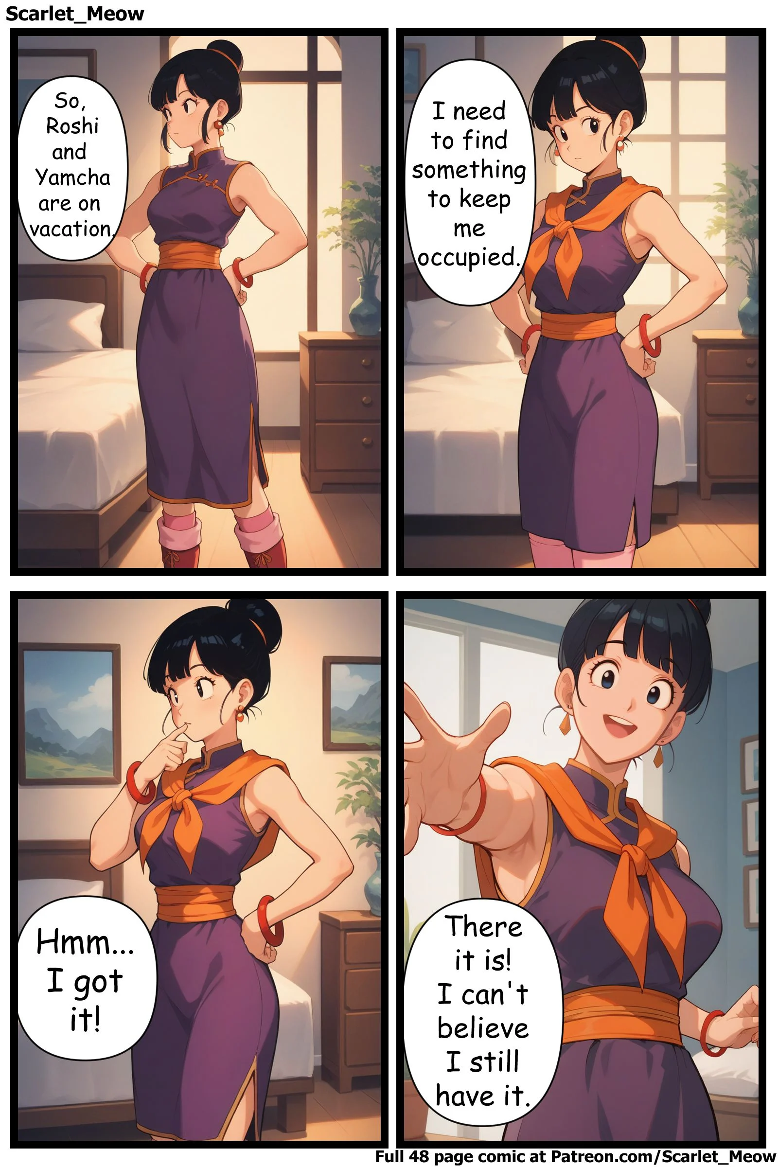 Goku’s Absence (Dragon Ball) [Scarlet Meow] 2 . Goku's Absence - Chapter 2 (Dragon Ball) [Scarlet Meow] – page 3