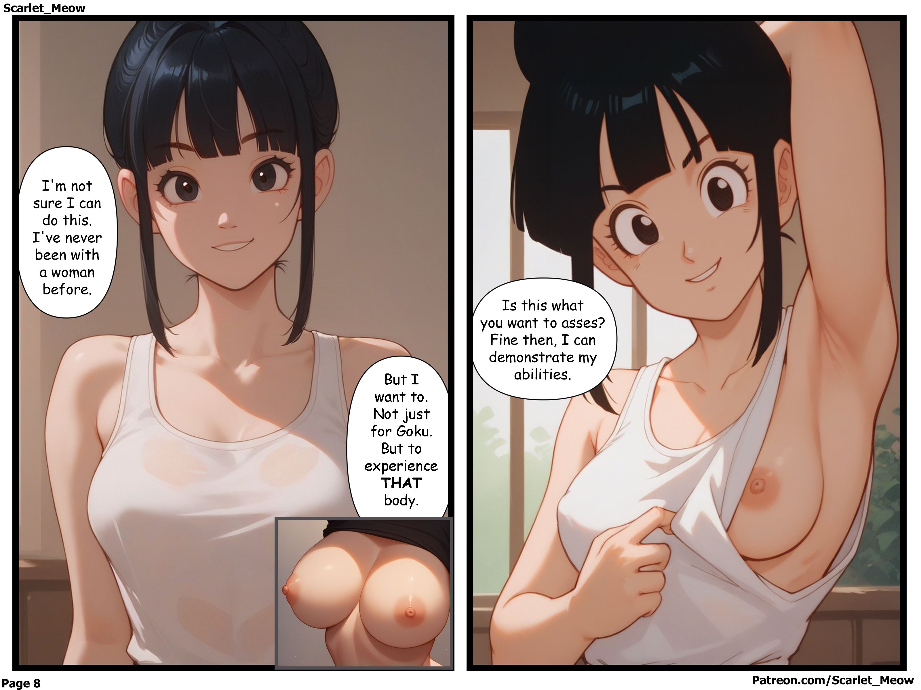 Goku’s Absence (Dragon Ball) [Scarlet Meow] 4 . Goku's Absence - Chapter 4 (Dragon Ball) [Scarlet Meow] – page 9