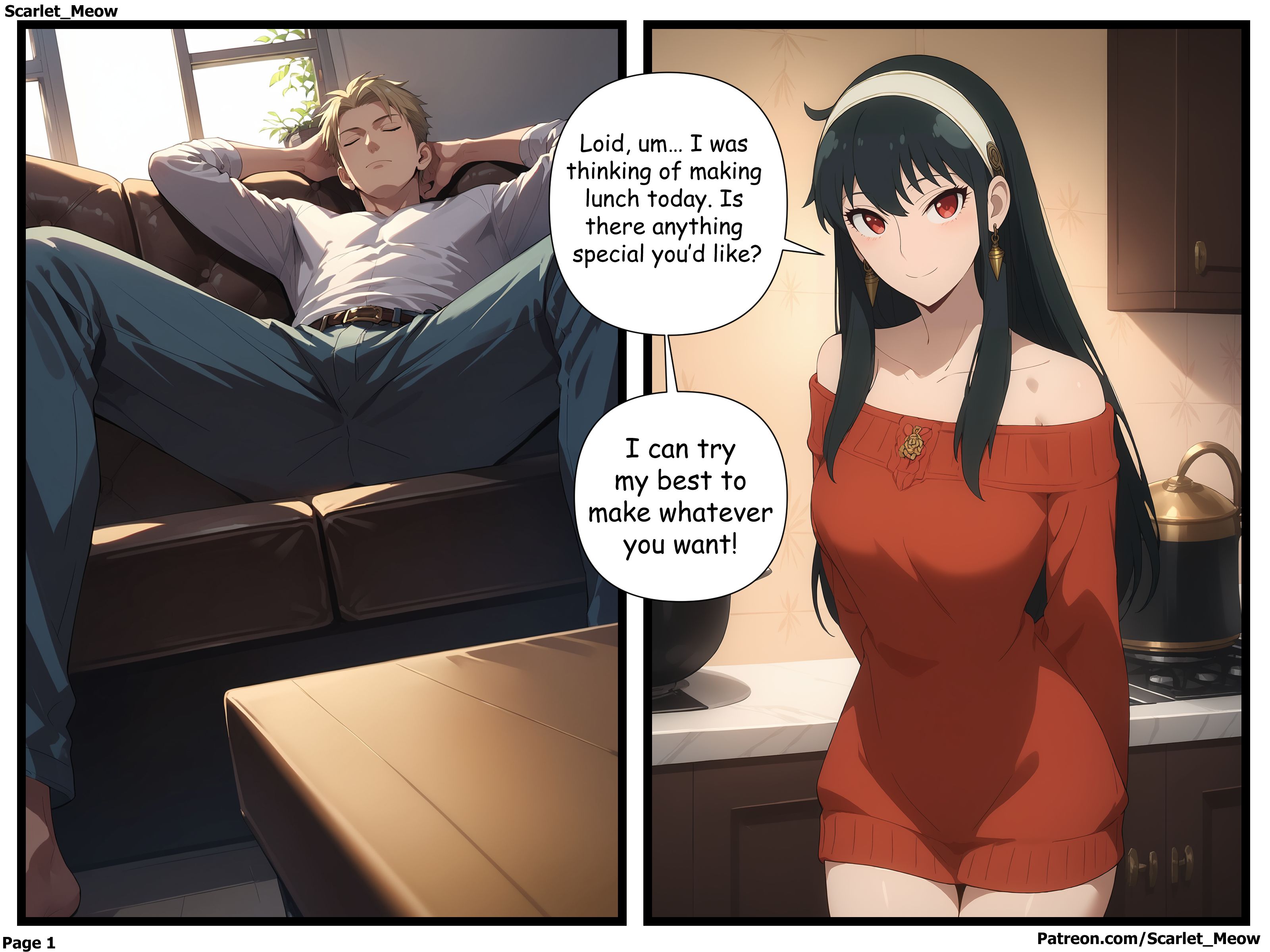 A Tipsy Tango (Spy X Family) [Scarlet Meow] 3 . A Tipsy Tango - Chapter 3 (Spy X Family) [Scarlet Meow] – page 2