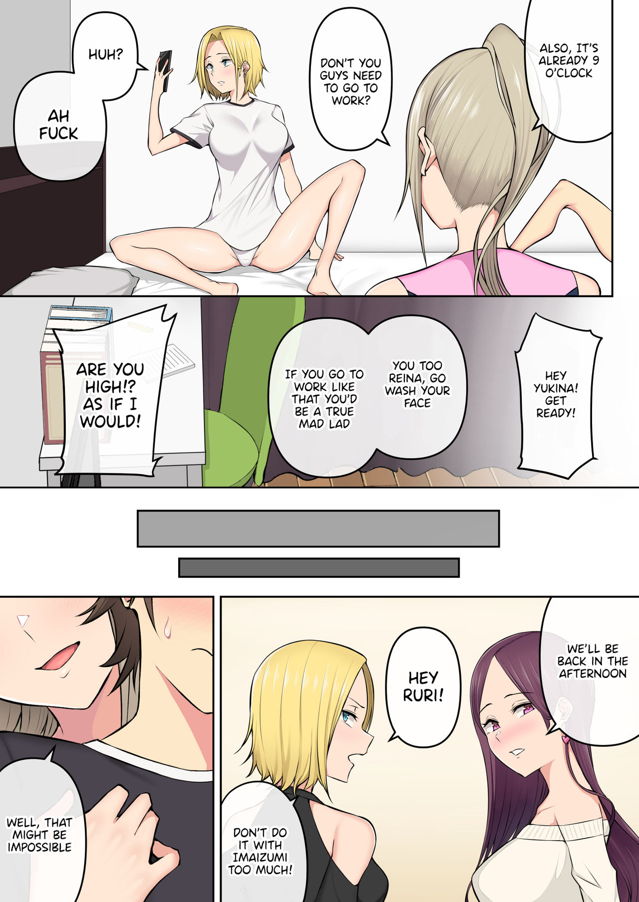 Imaizumi Brings All The Gyarus To His House [Nori5rou] 3 . Imaizumi Brings All The Gyarus To His House  - Chapter 3 [Nori5rou] – page 14