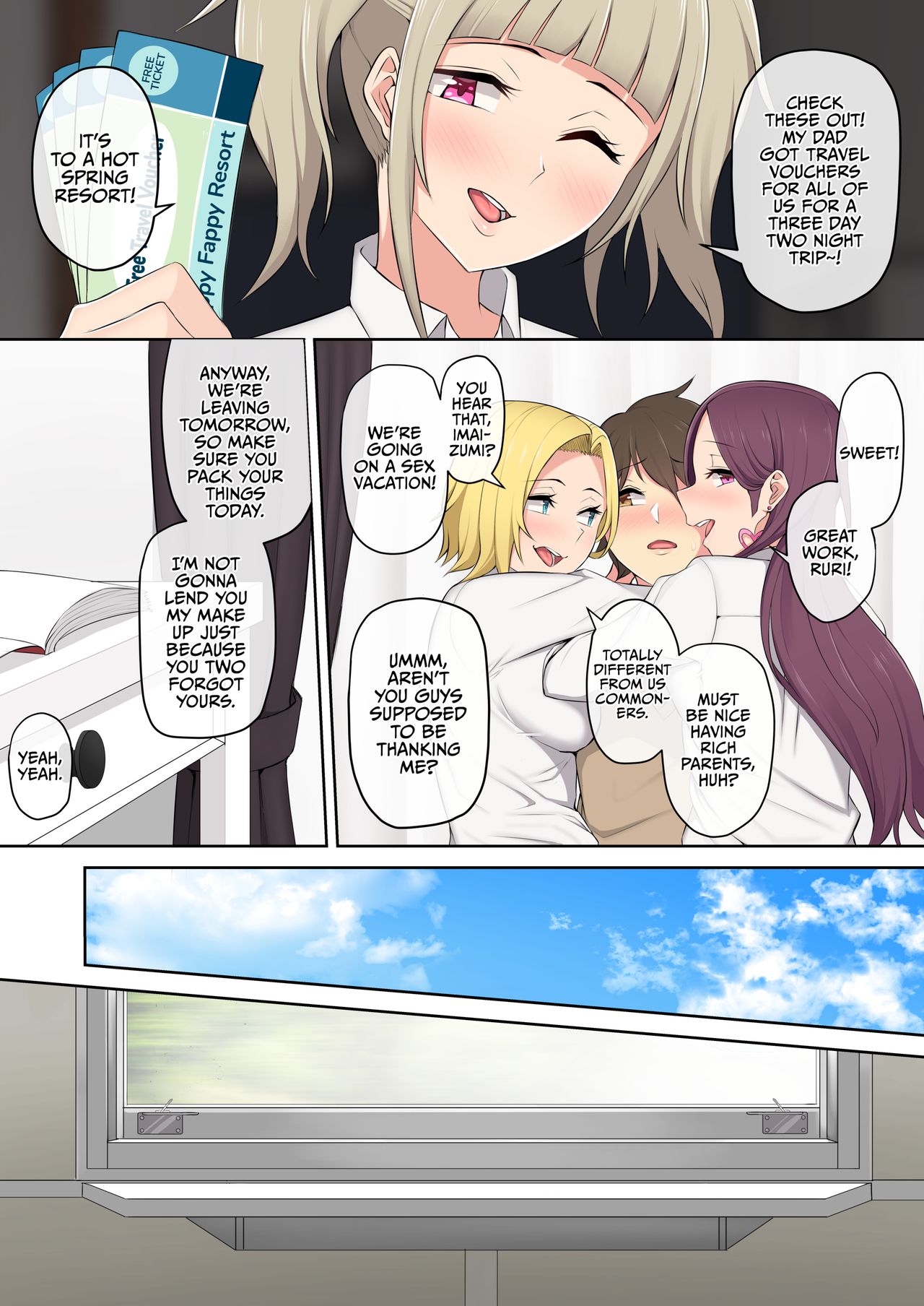 Imaizumi Brings All The Gyarus To His House [Nori5rou] 2 . Imaizumi Brings All The Gyarus To His House - Chapter 2 [Nori5rou] – page 8