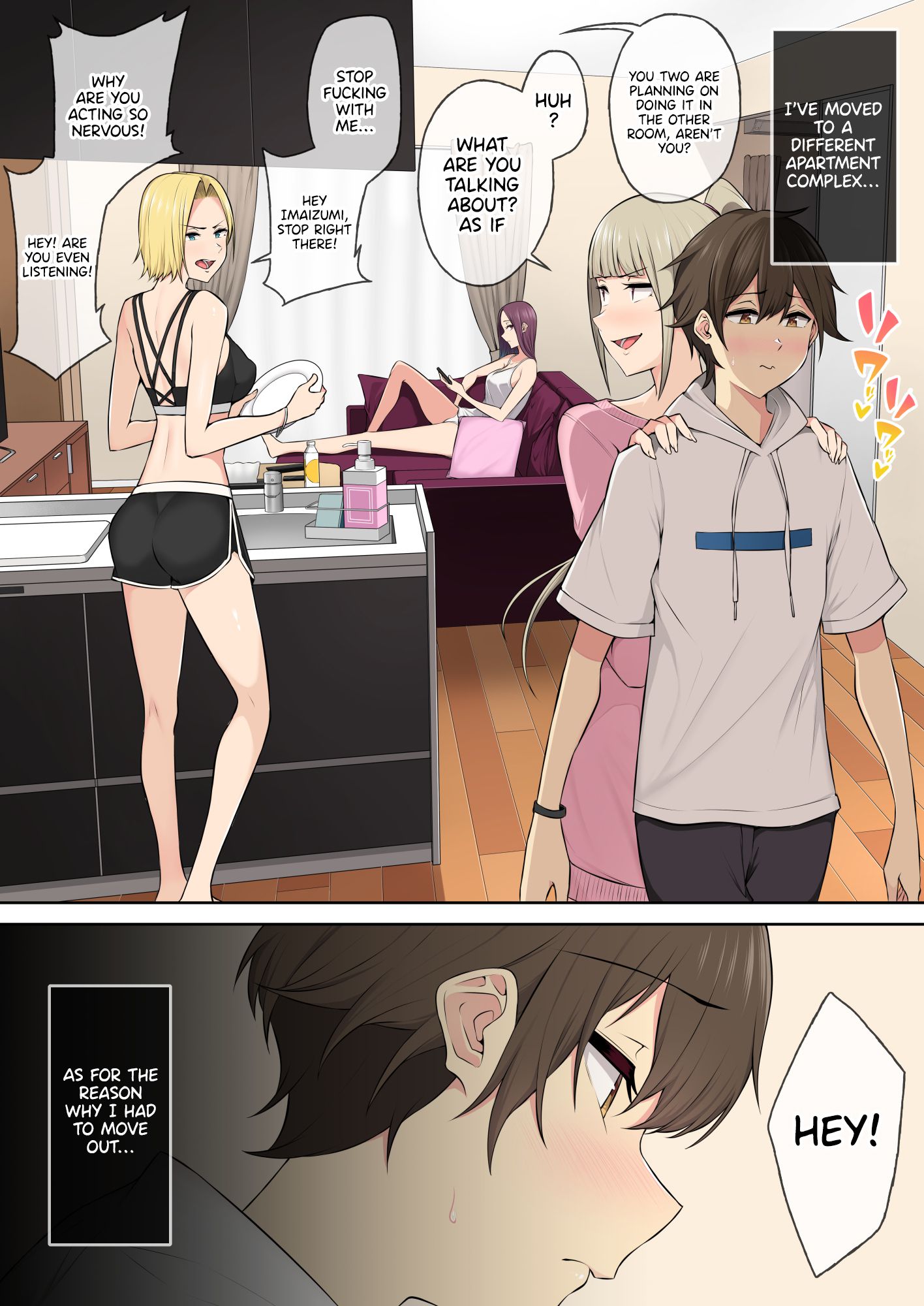 Imaizumi Brings All The Gyarus To His House [Nori5rou] 4 . Imaizumi Brings All The Gyarus To His House - Chapter 4 [Nori5rou] – page 3
