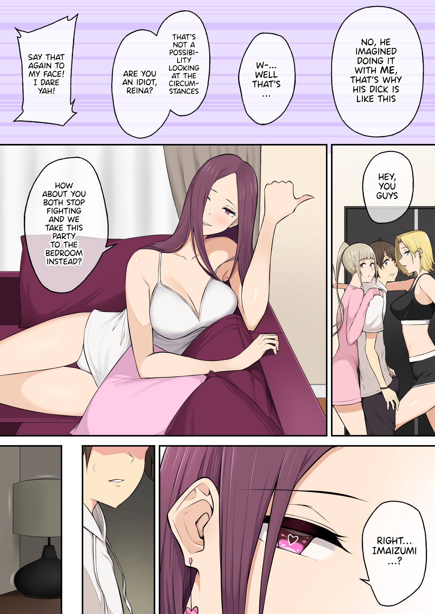 Imaizumi Brings All The Gyarus To His House [Nori5rou] 4 . Imaizumi Brings All The Gyarus To His House - Chapter 4 [Nori5rou] – page 8