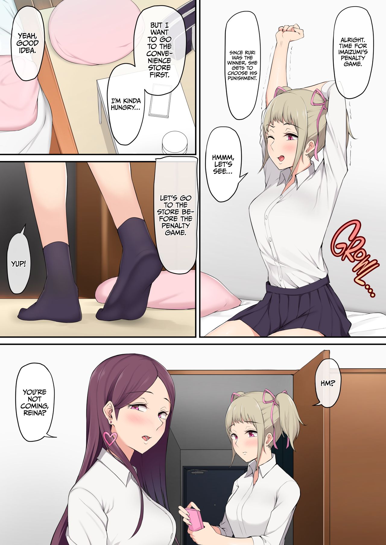 Imaizumi Brings All The Gyarus To His House [Nori5rou] 1 . Imaizumi Brings All The Gyarus To His House - Chapter 1 [Nori5rou] – page 10