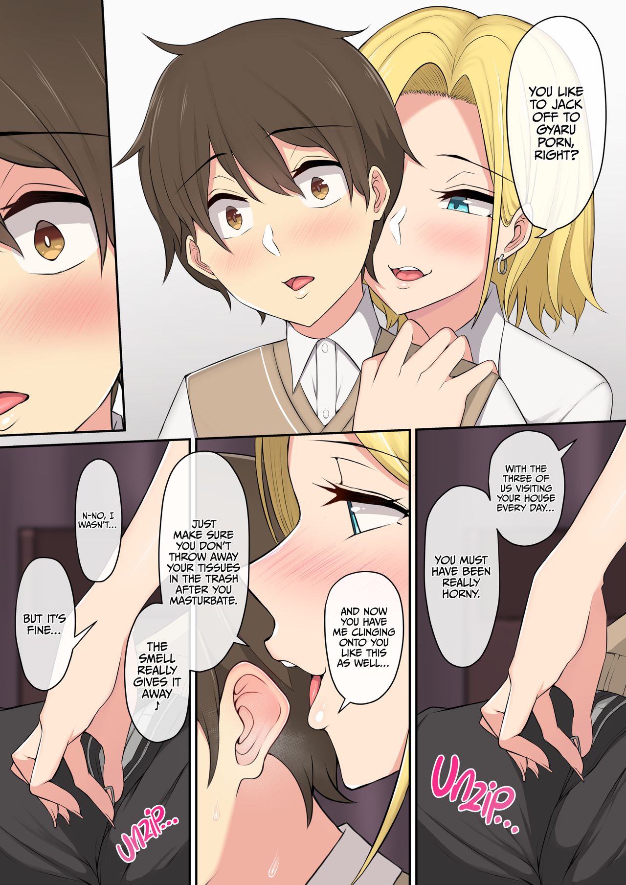 Imaizumi Brings All The Gyarus To His House [Nori5rou] 1 . Imaizumi Brings All The Gyarus To His House - Chapter 1 [Nori5rou] – page 13