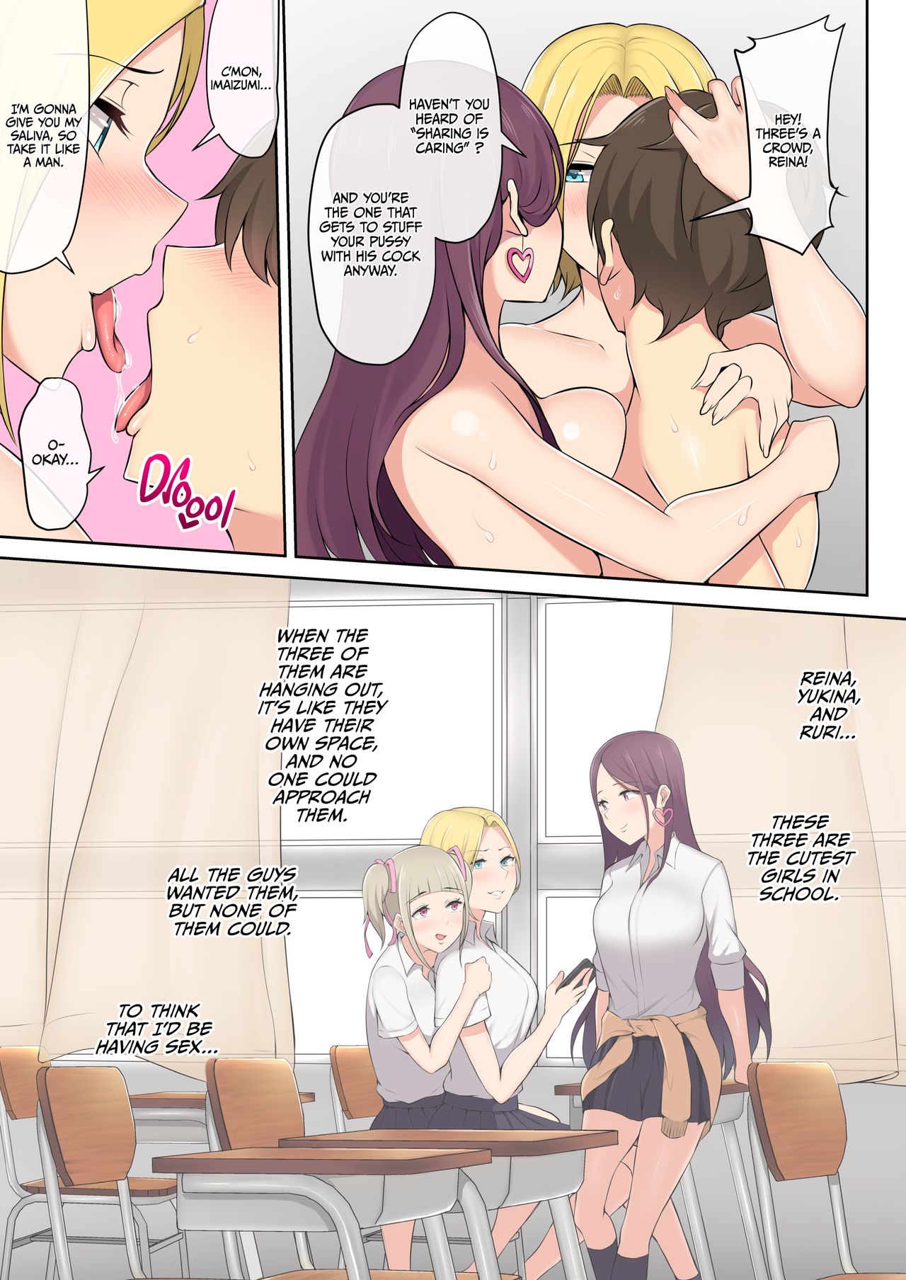 Imaizumi Brings All The Gyarus To His House [Nori5rou] 1 . Imaizumi Brings All The Gyarus To His House - Chapter 1 [Nori5rou] – page 36