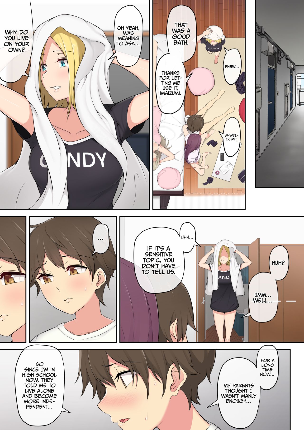 Imaizumi Brings All The Gyarus To His House [Nori5rou] 1 . Imaizumi Brings All The Gyarus To His House - Chapter 1 [Nori5rou] – page 50