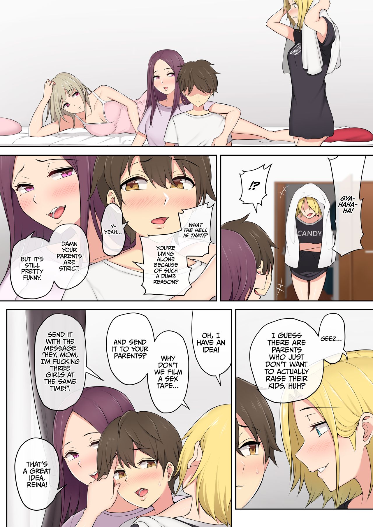 Imaizumi Brings All The Gyarus To His House [Nori5rou] 1 . Imaizumi Brings All The Gyarus To His House - Chapter 1 [Nori5rou] – page 51