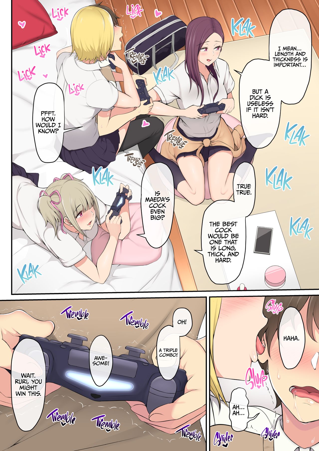 Imaizumi Brings All The Gyarus To His House [Nori5rou] 1 . Imaizumi Brings All The Gyarus To His House - Chapter 1 [Nori5rou] – page 8