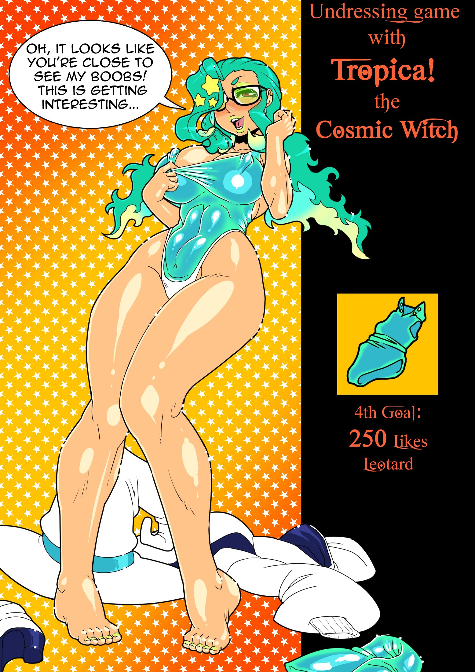Undressing Game with Tropica the Cosmic Witch – page 4