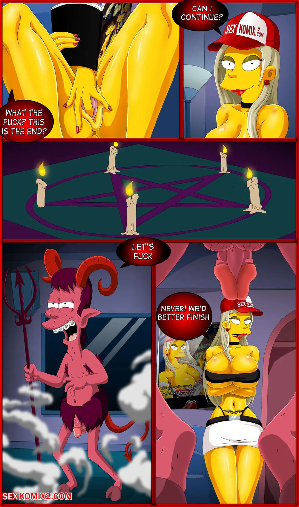 Witch time (The Simpsons) [SexKomix] 1 . Witch time - Chapter 1 (The Simpsons) [SexKomix] – page 13