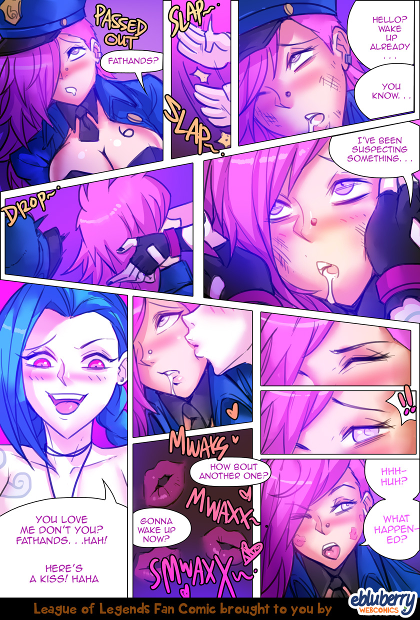Jinx x Vi x Jinx (League of Legends) [Ebluberry] 1 . Jinx x Vi x Jinx - Chapter 1 (League of Legends) [Ebluberry] – page 16