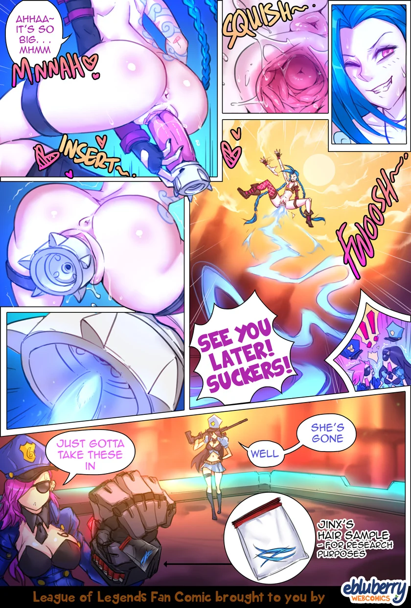 Jinx x Vi x Jinx (League of Legends) [Ebluberry] 1 . Jinx x Vi x Jinx - Chapter 1 (League of Legends) [Ebluberry] – page 3