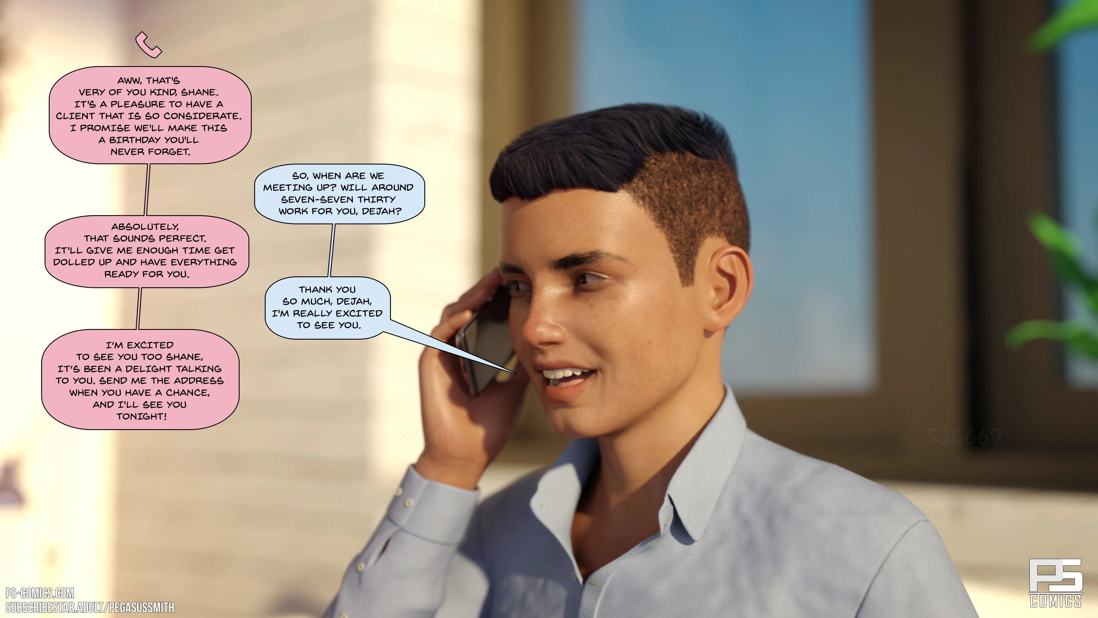 The Escort [Pegasus Smith] 1 . The Escort - Chapter 1 [Pegasus Smith] – page 20