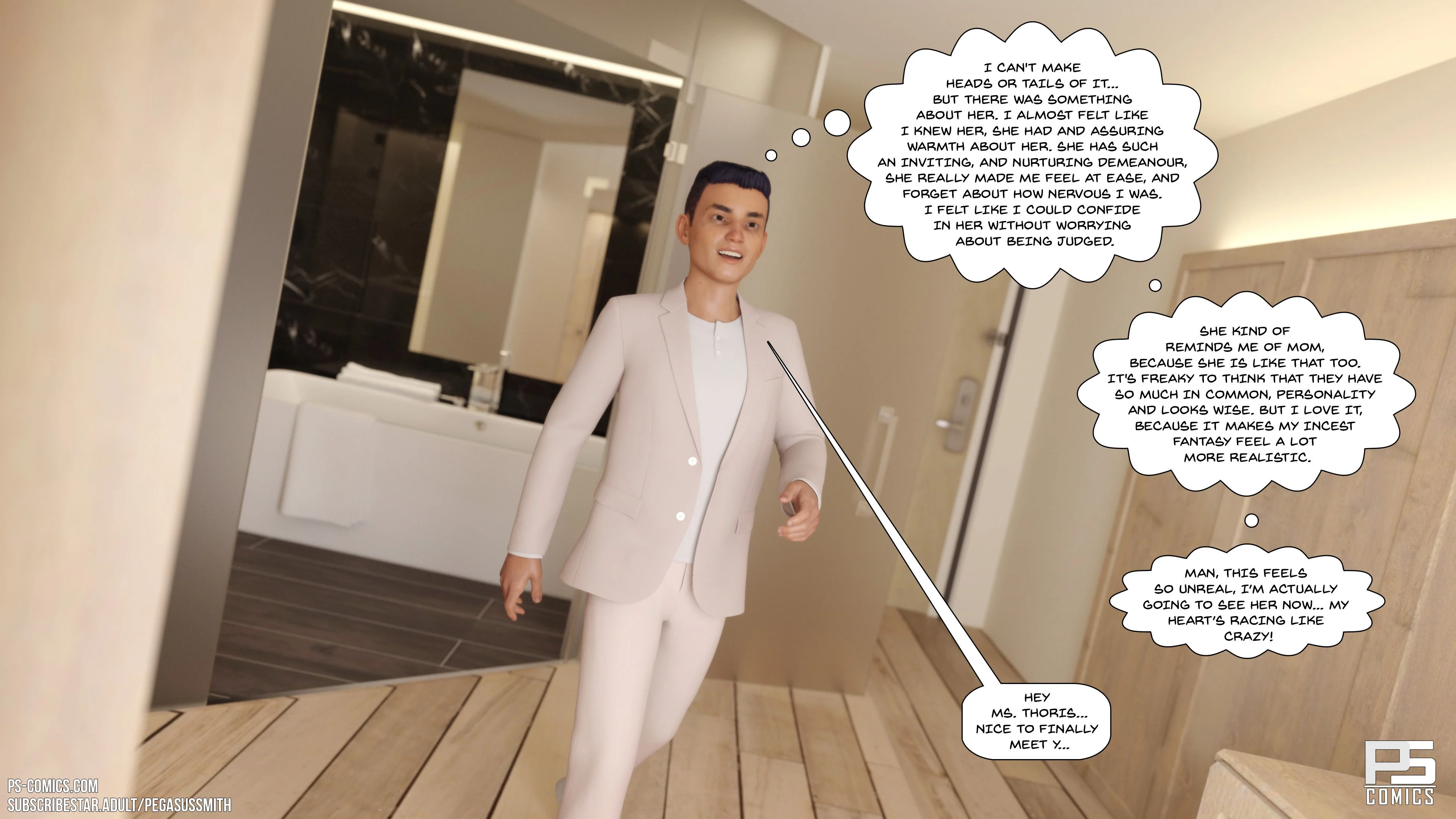 The Escort [Pegasus Smith] 1 . The Escort - Chapter 1 [Pegasus Smith] – page 24