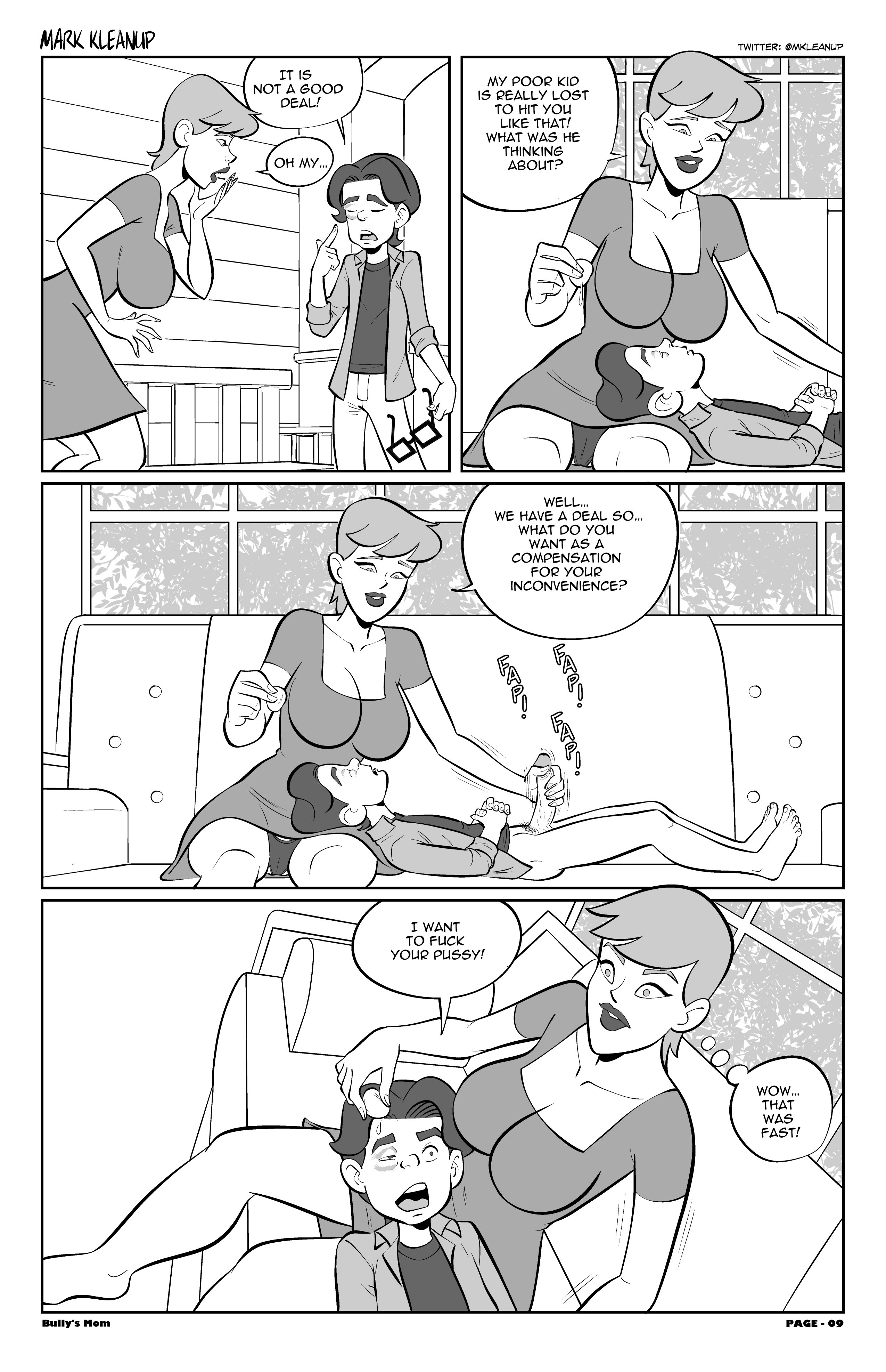Bully’s Mom [Mark Kleanup] 1 . Bully's Mom - Chapter 1 [Mark Kleanup] – page 10