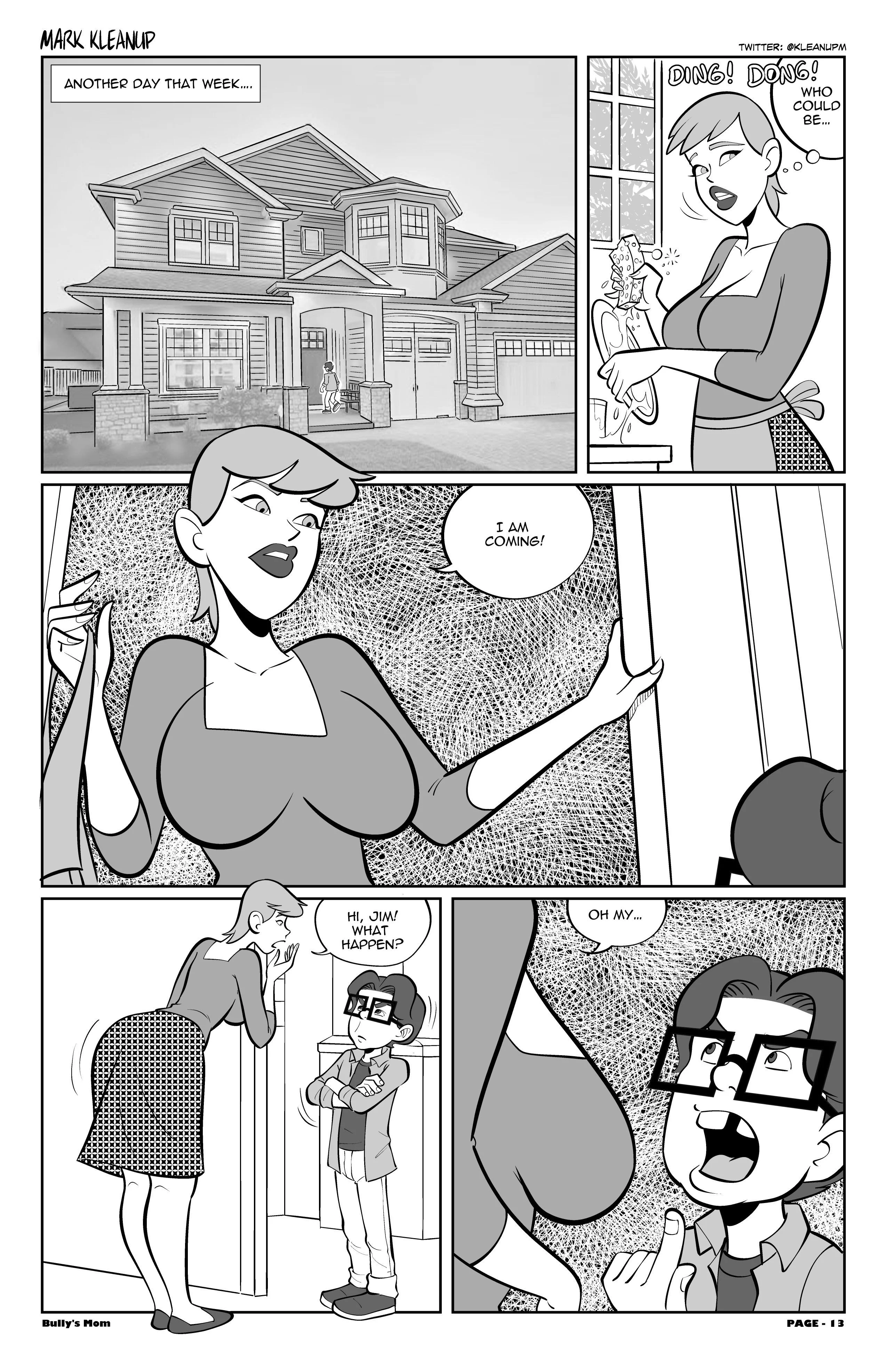 Bully’s Mom [Mark Kleanup] 1 . Bully's Mom - Chapter 1 [Mark Kleanup] – page 14