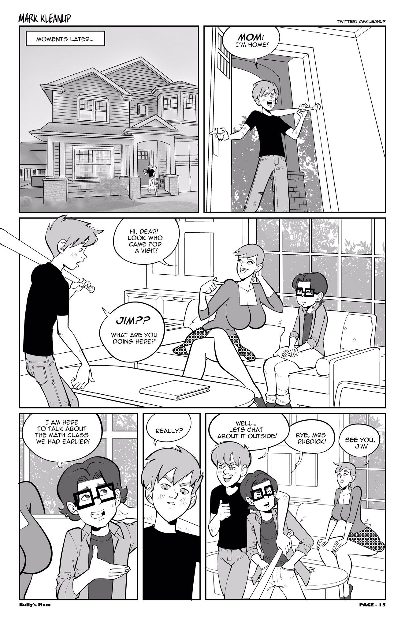 Bully’s Mom [Mark Kleanup] 1 . Bully's Mom - Chapter 1 [Mark Kleanup] – page 16