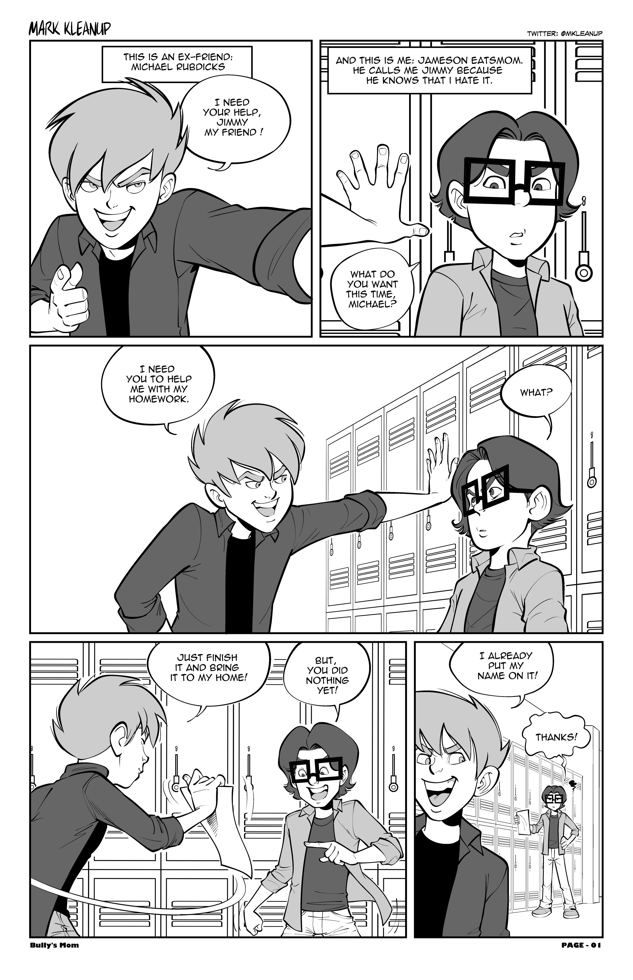 Bully’s Mom [Mark Kleanup] 1 . Bully's Mom - Chapter 1 [Mark Kleanup] – page 2