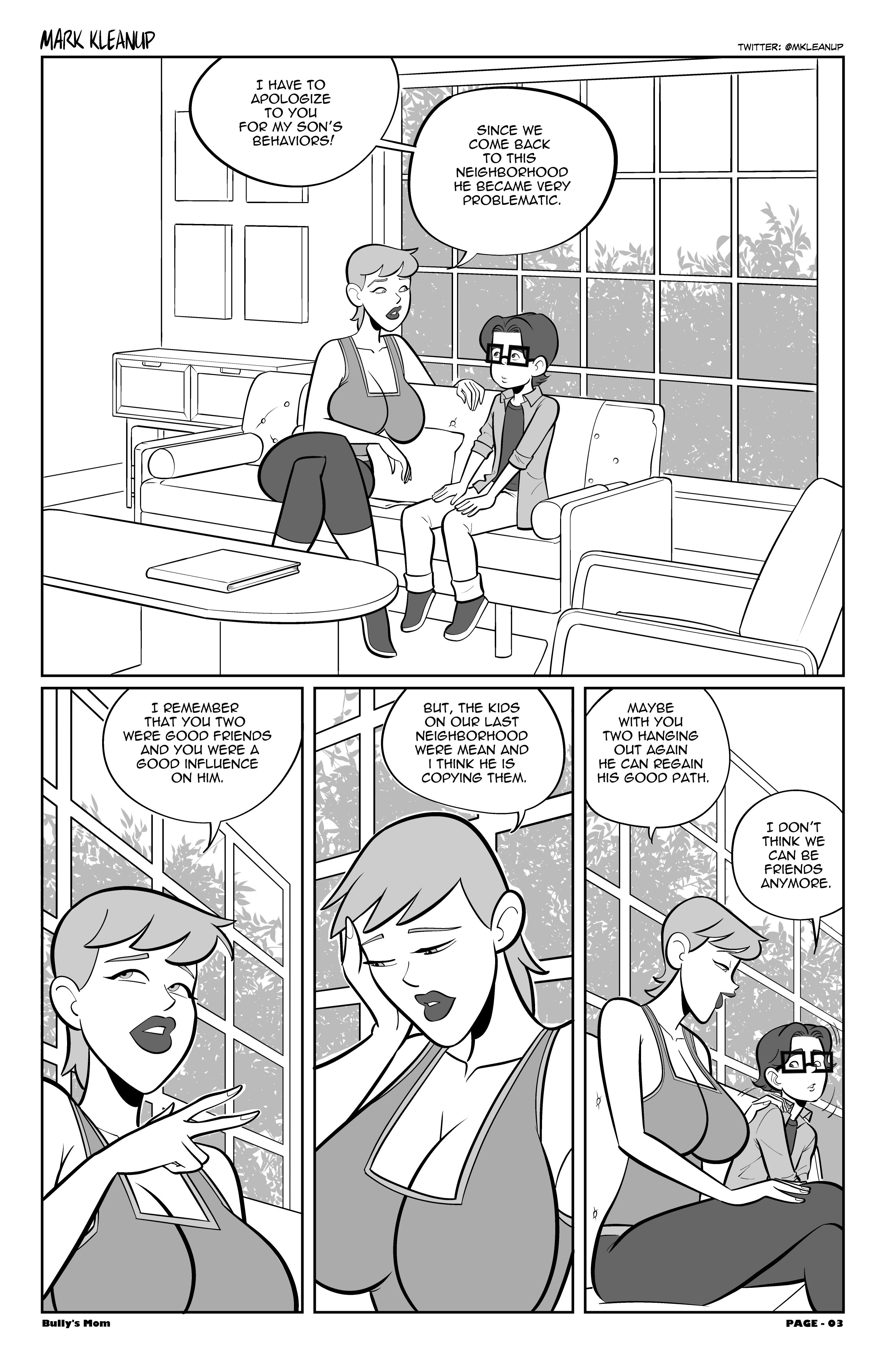 Bully’s Mom [Mark Kleanup] 1 . Bully's Mom - Chapter 1 [Mark Kleanup] – page 4