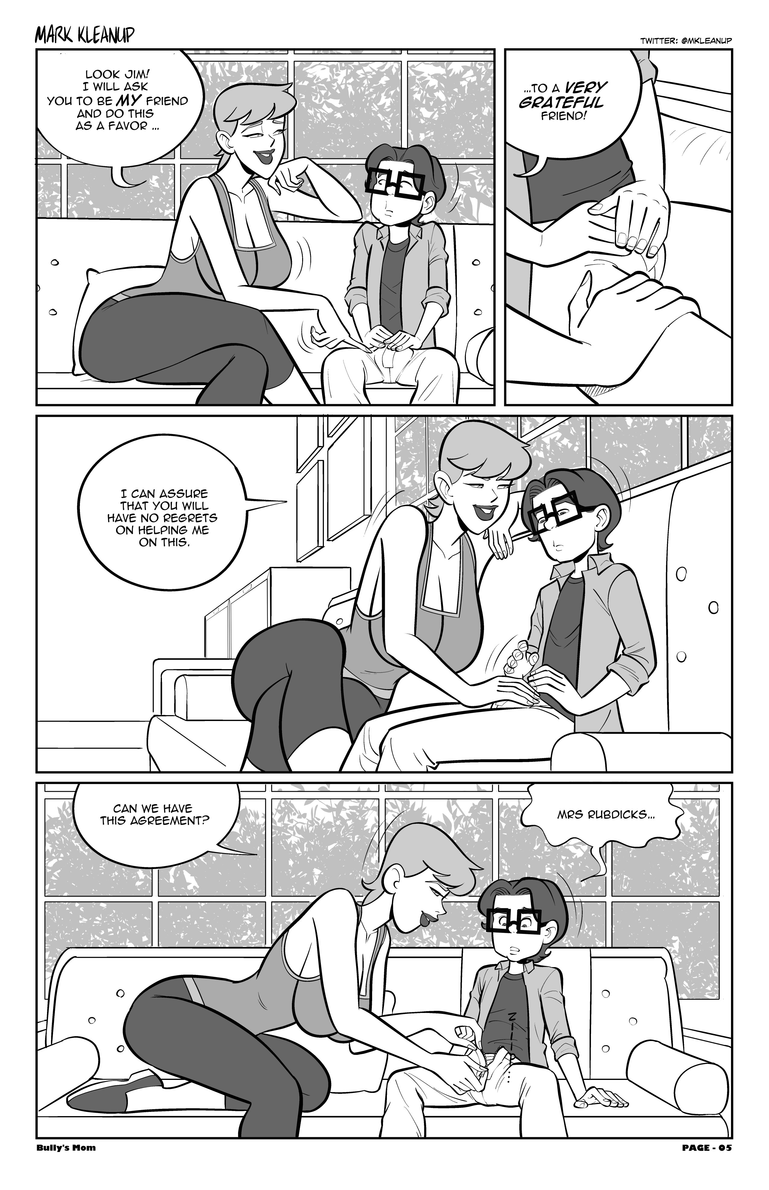 Bully’s Mom [Mark Kleanup] 1 . Bully's Mom - Chapter 1 [Mark Kleanup] – page 6