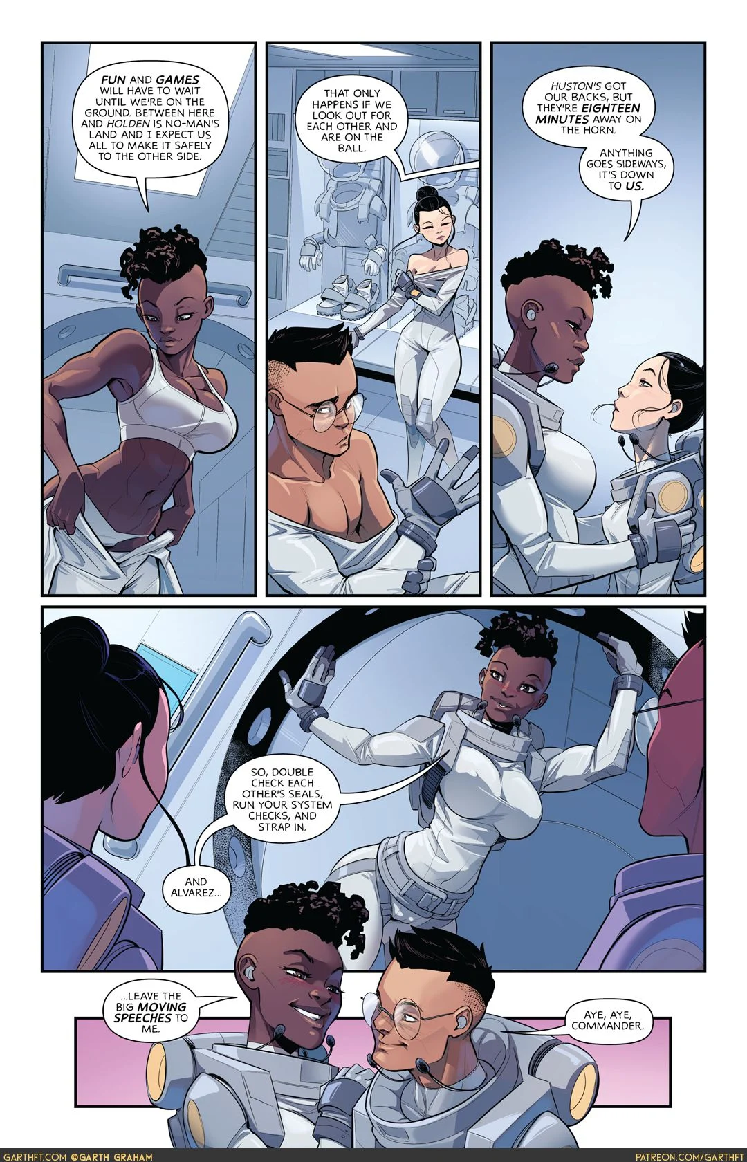 A Polycule of Mars [Garth Graham | Temporal Wolf] 1 . A Polycule of Mars - Chapter 1 [Garth Graham | Temporal Wolf] – page 19